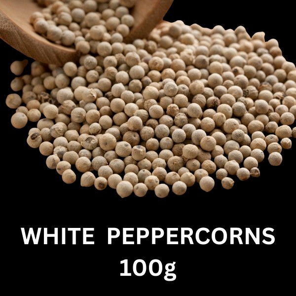 Peppercorns White 100g