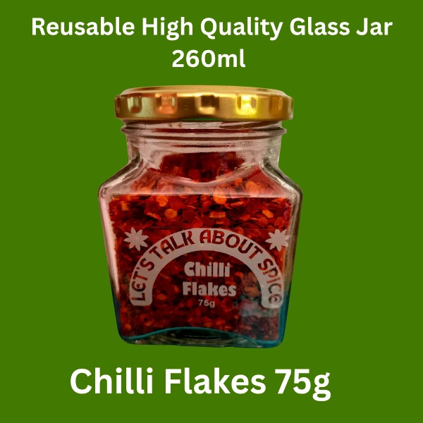 260ml Spice Jar - Chilli Flakes 75g