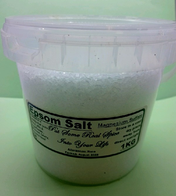 Epsom Salt(Magnesium Sulphate) 1Kg