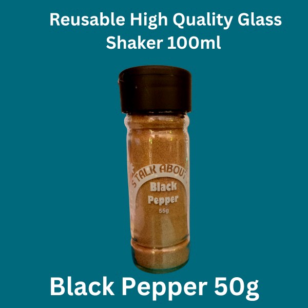 100ml Shaker Black Pepper 50g