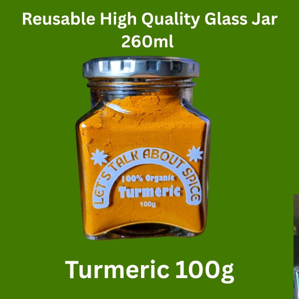 260ml Spice Jar - Turmeric 100g