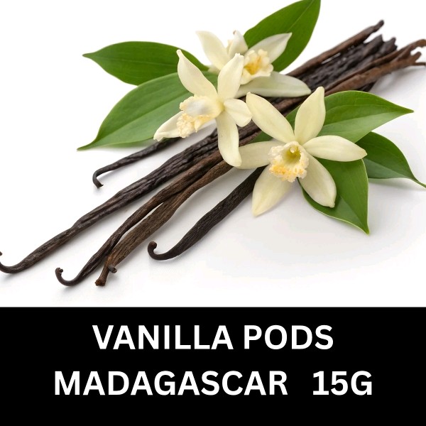 Vanilla Pods Madagascar 15g