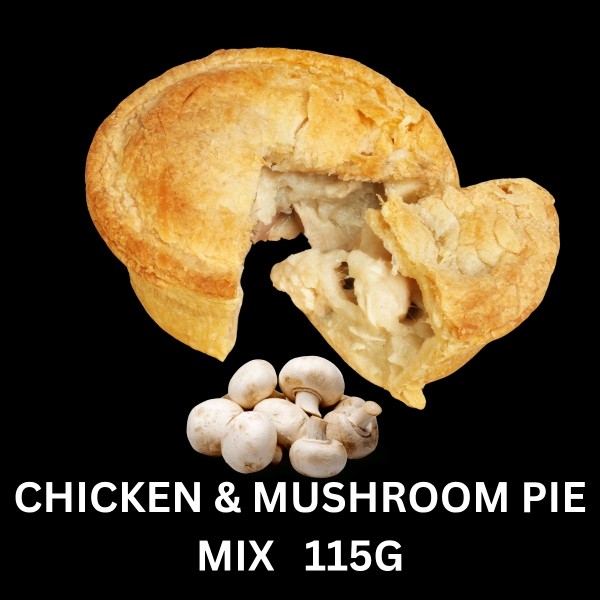 Chicken & Mushroom Pie Mix 115g