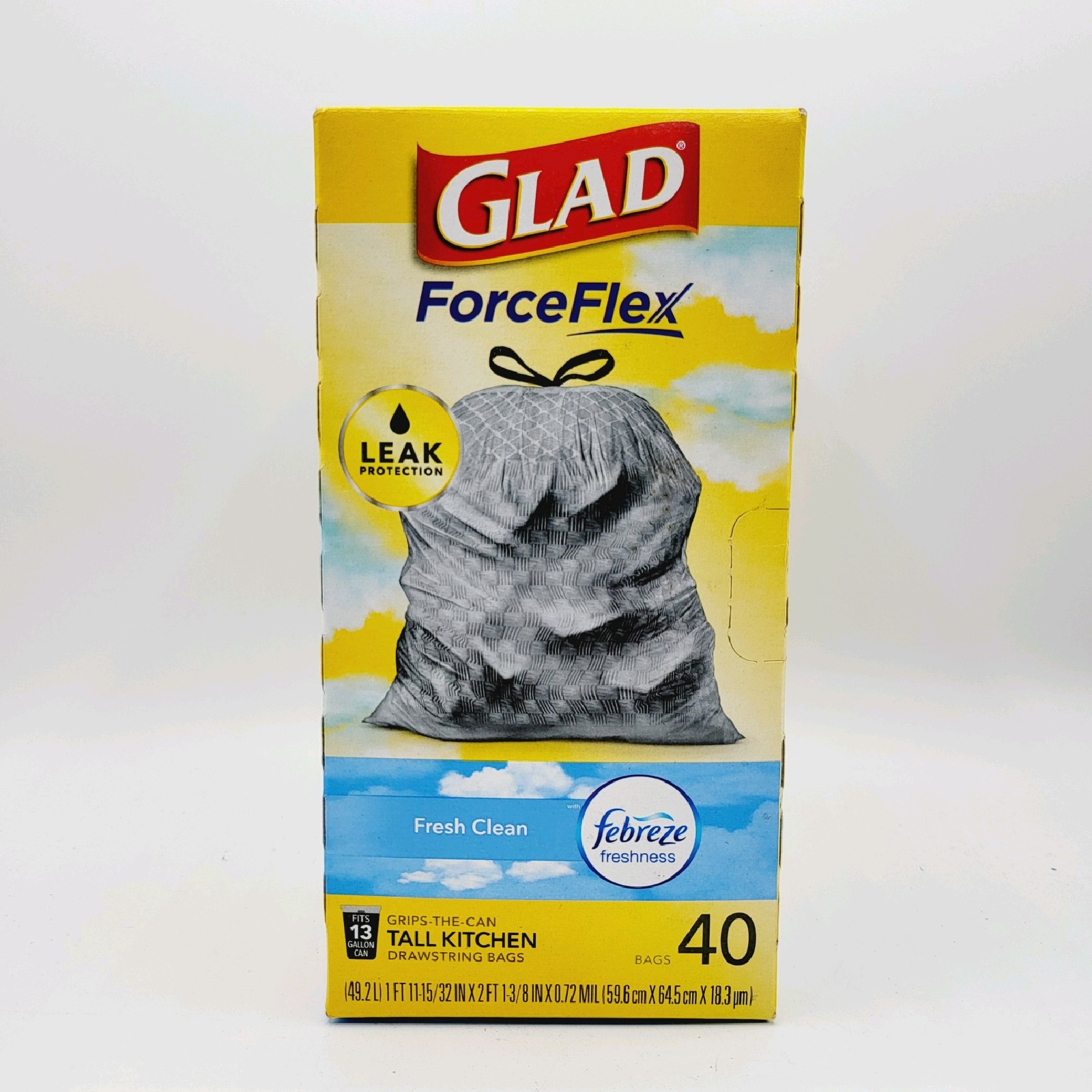 Glad ForceFlex Trash Bags