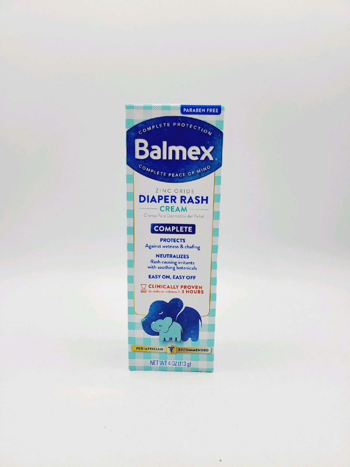 Balmex Diapers Rash Cream 4oz