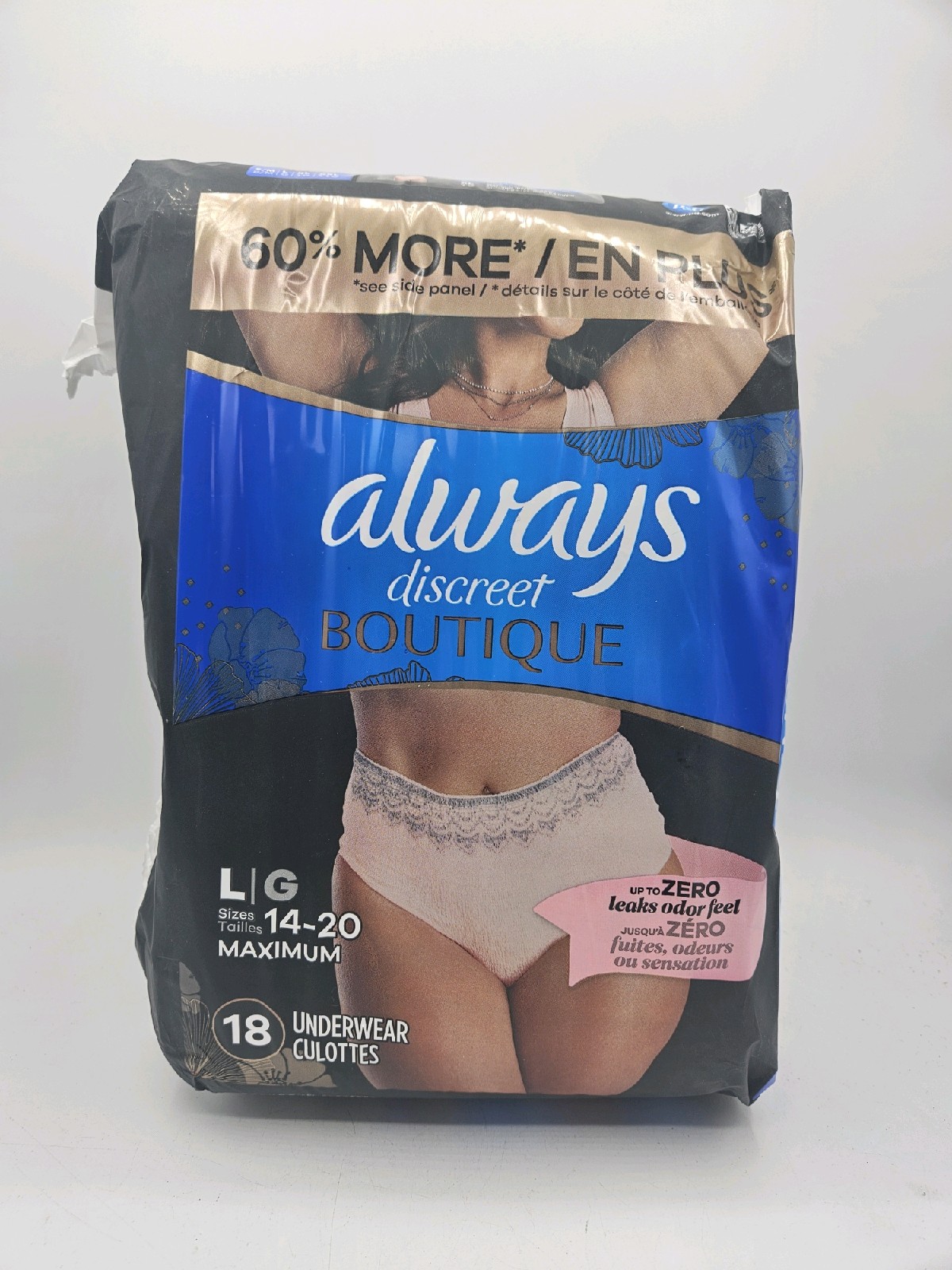 Always Discreet Boutique Incontinence Underwear