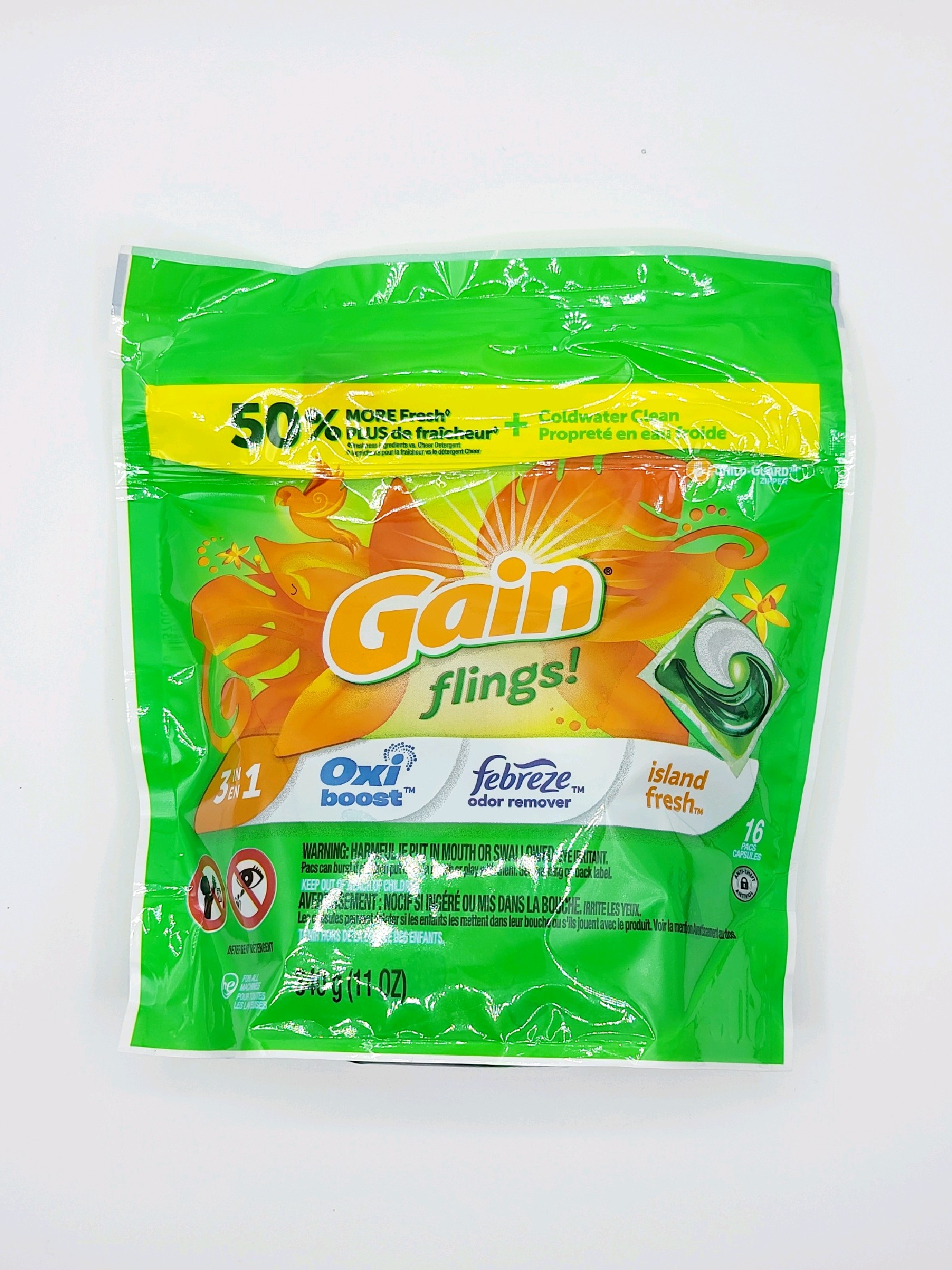 Gain Flings Laundry Pods