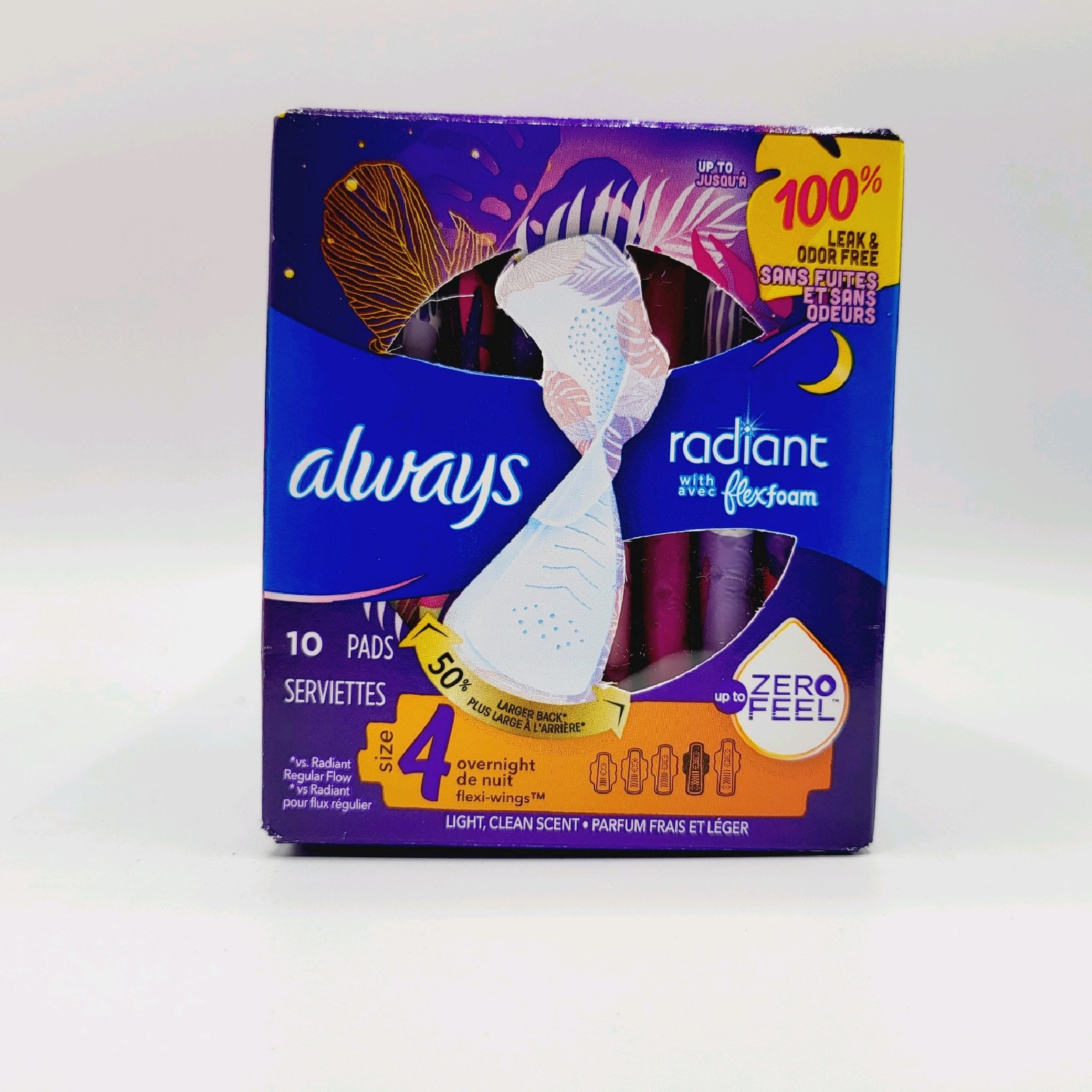 Always Pads Radiant Flex Foam