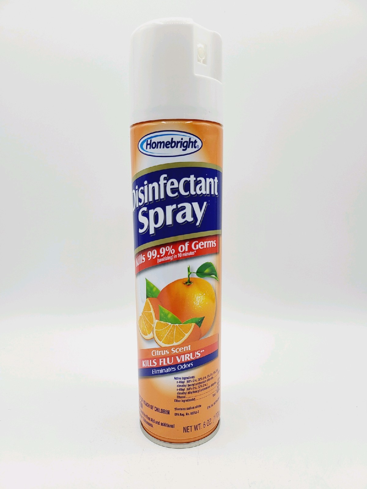 Homebright disinfectant spray citrus 6oz