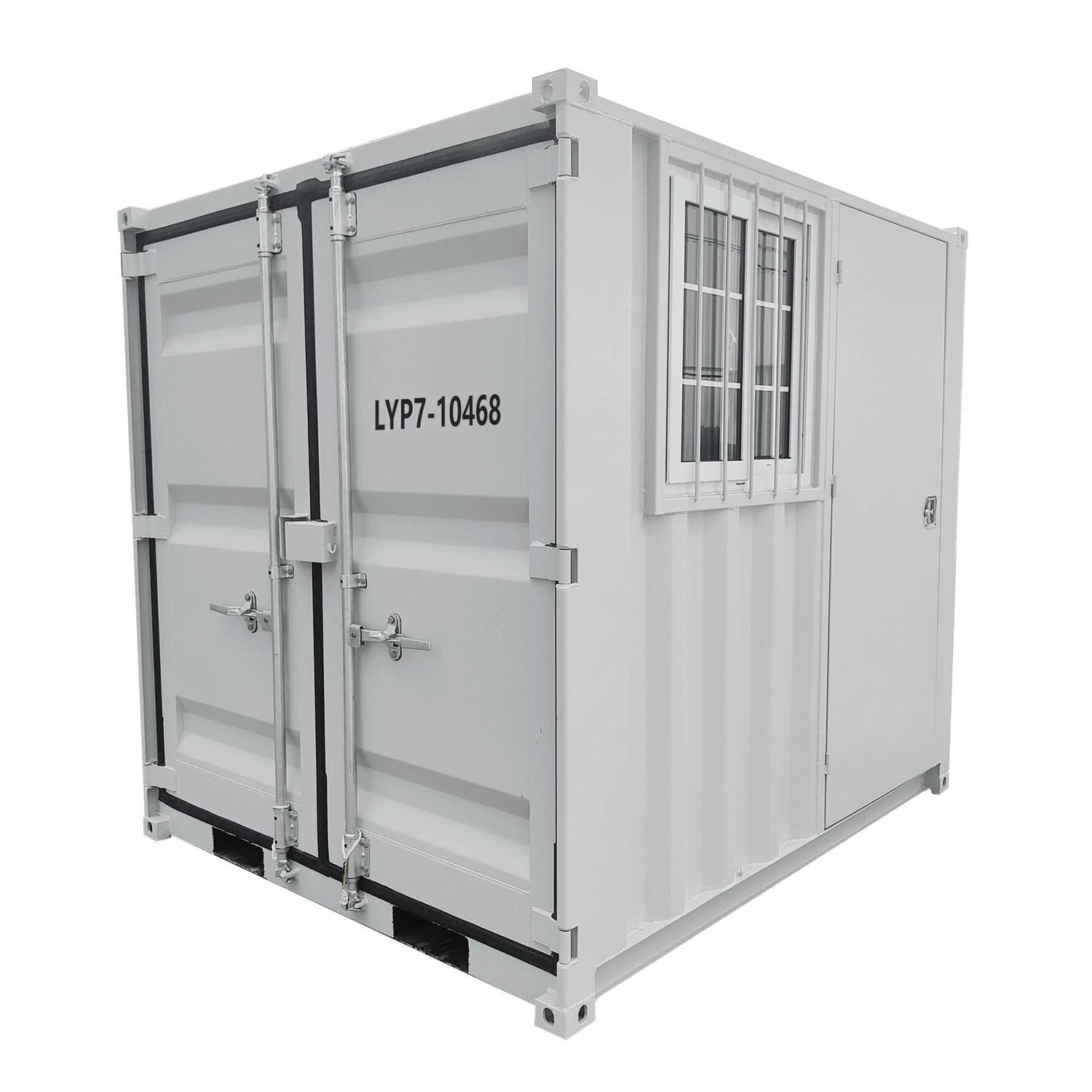 Rear corner view of the product