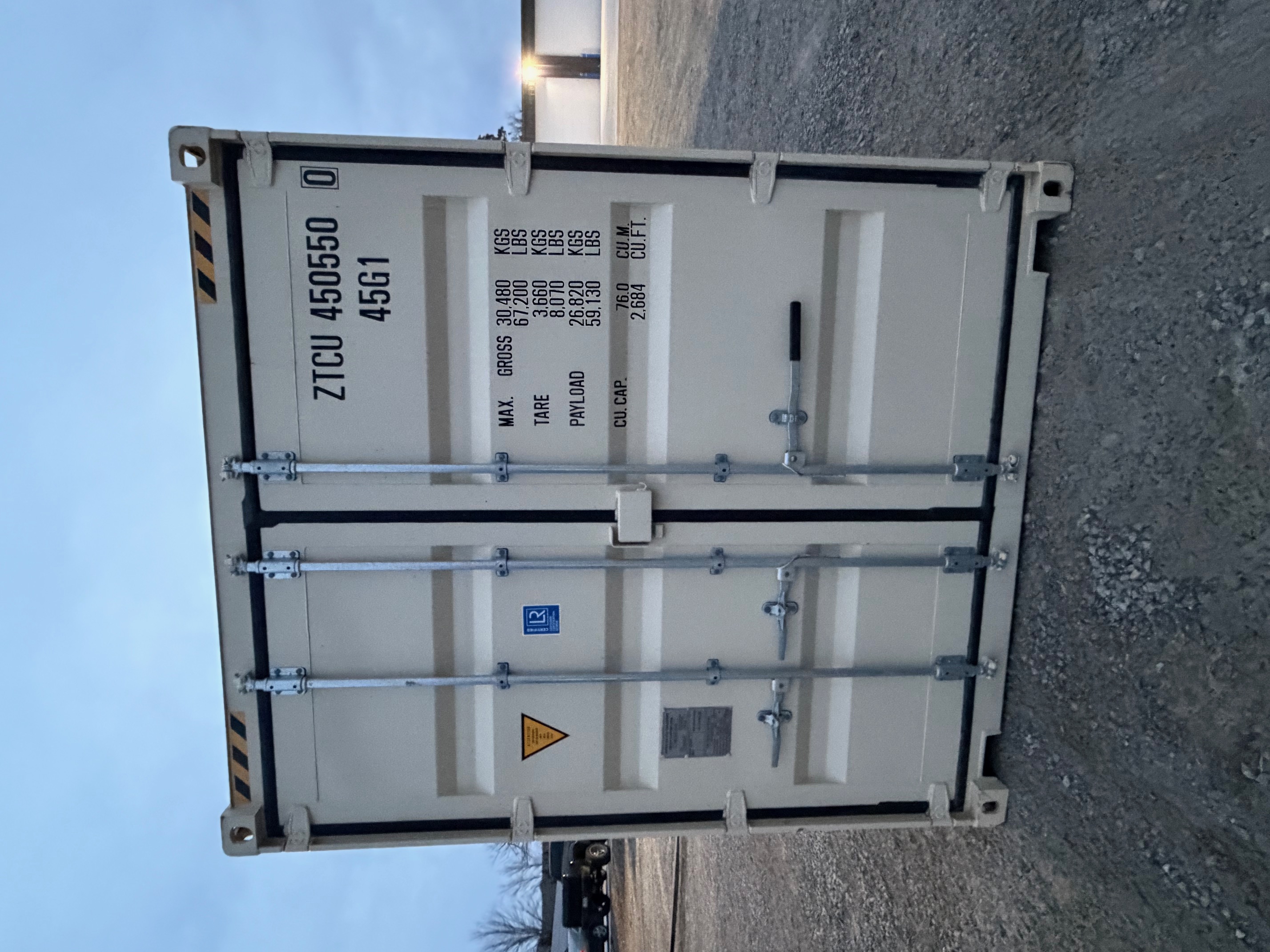 Front view of the product