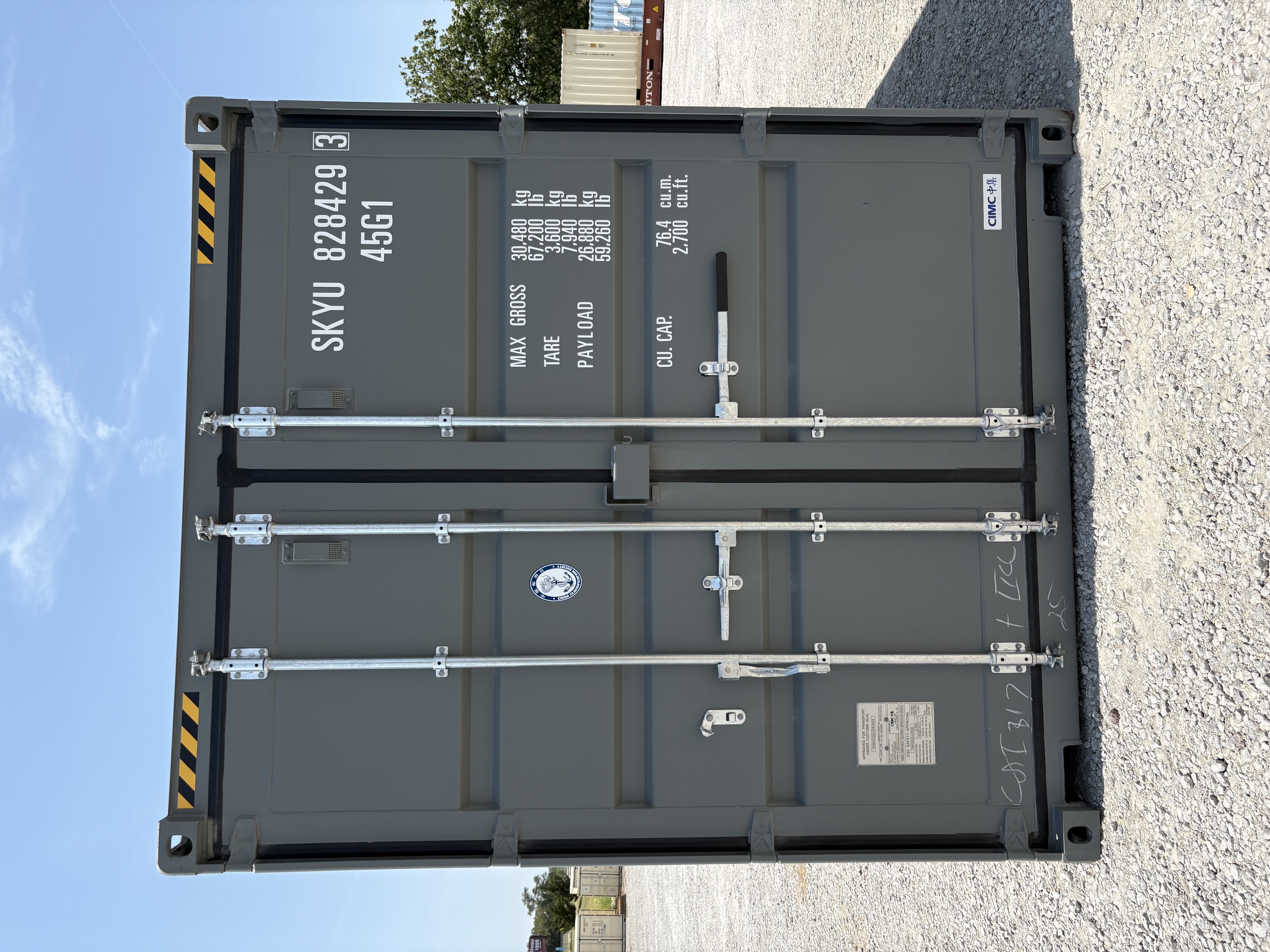 Front view of the product