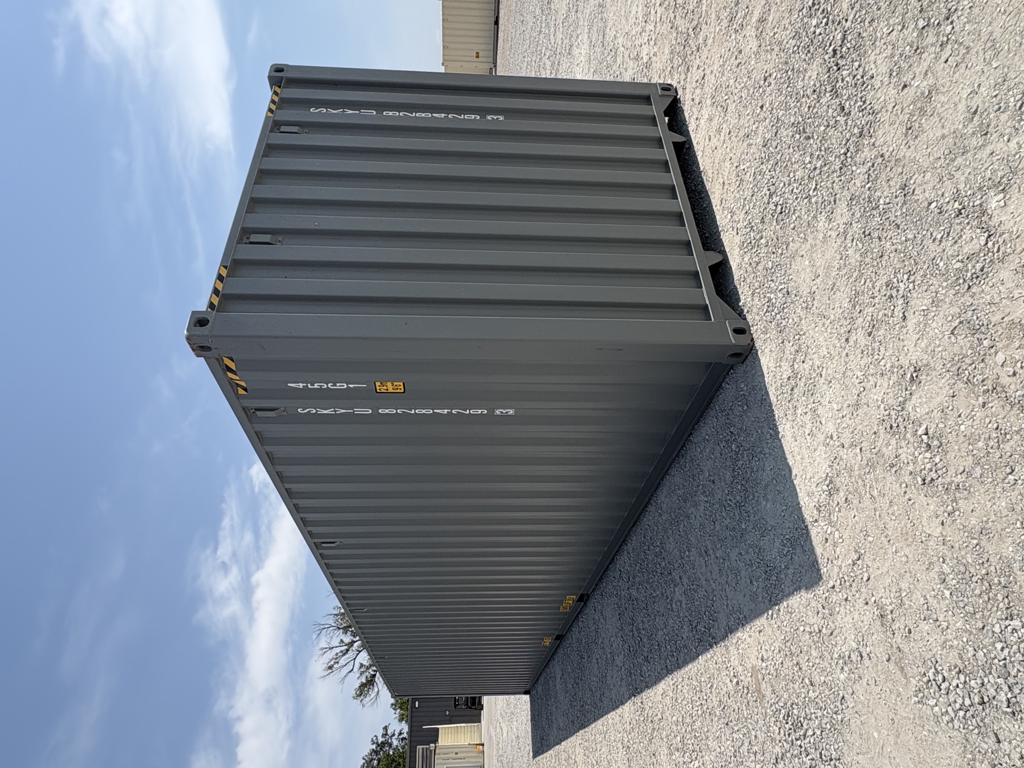 Rear corner view of the product