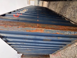 Rear corner view of the product