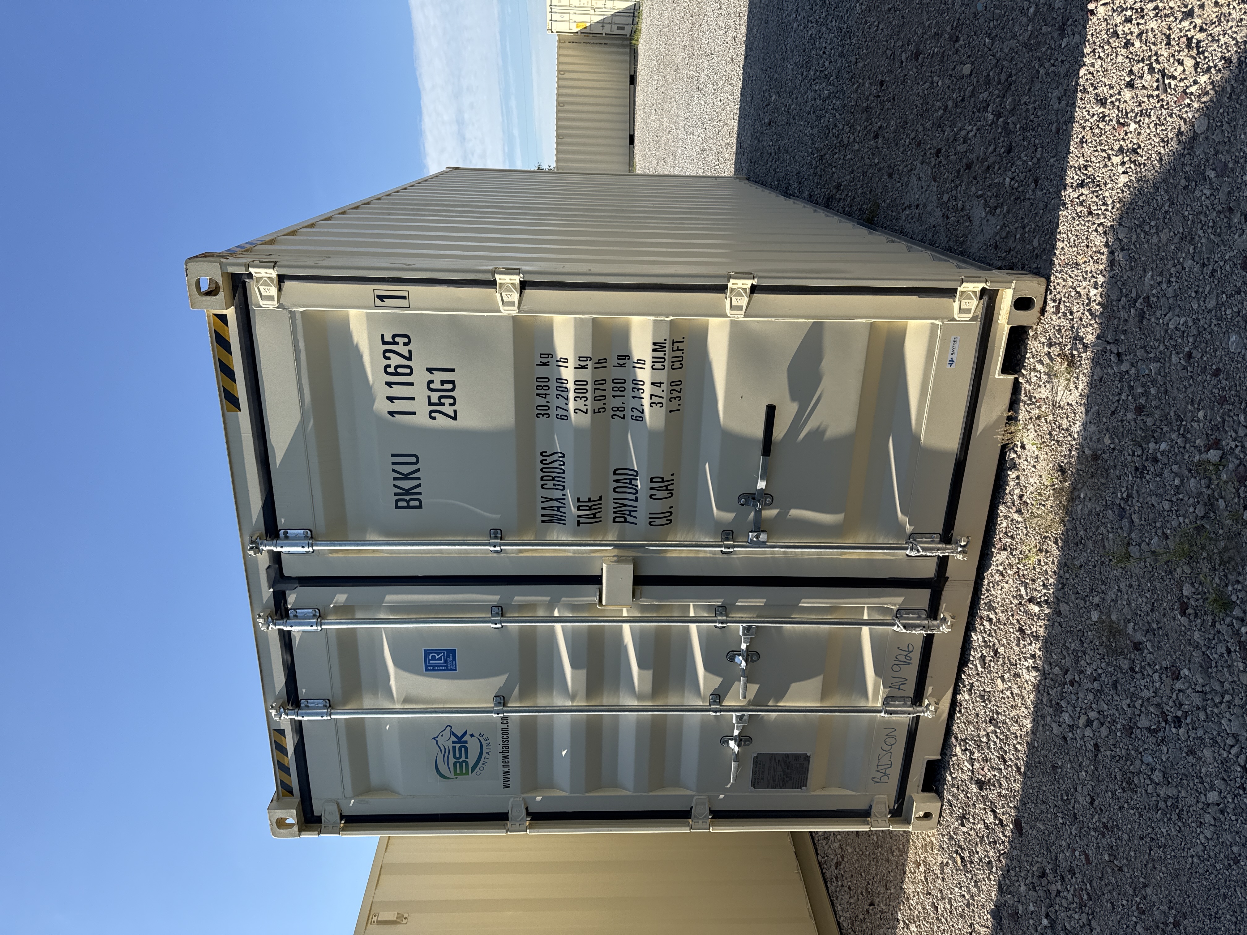 Front view of the product