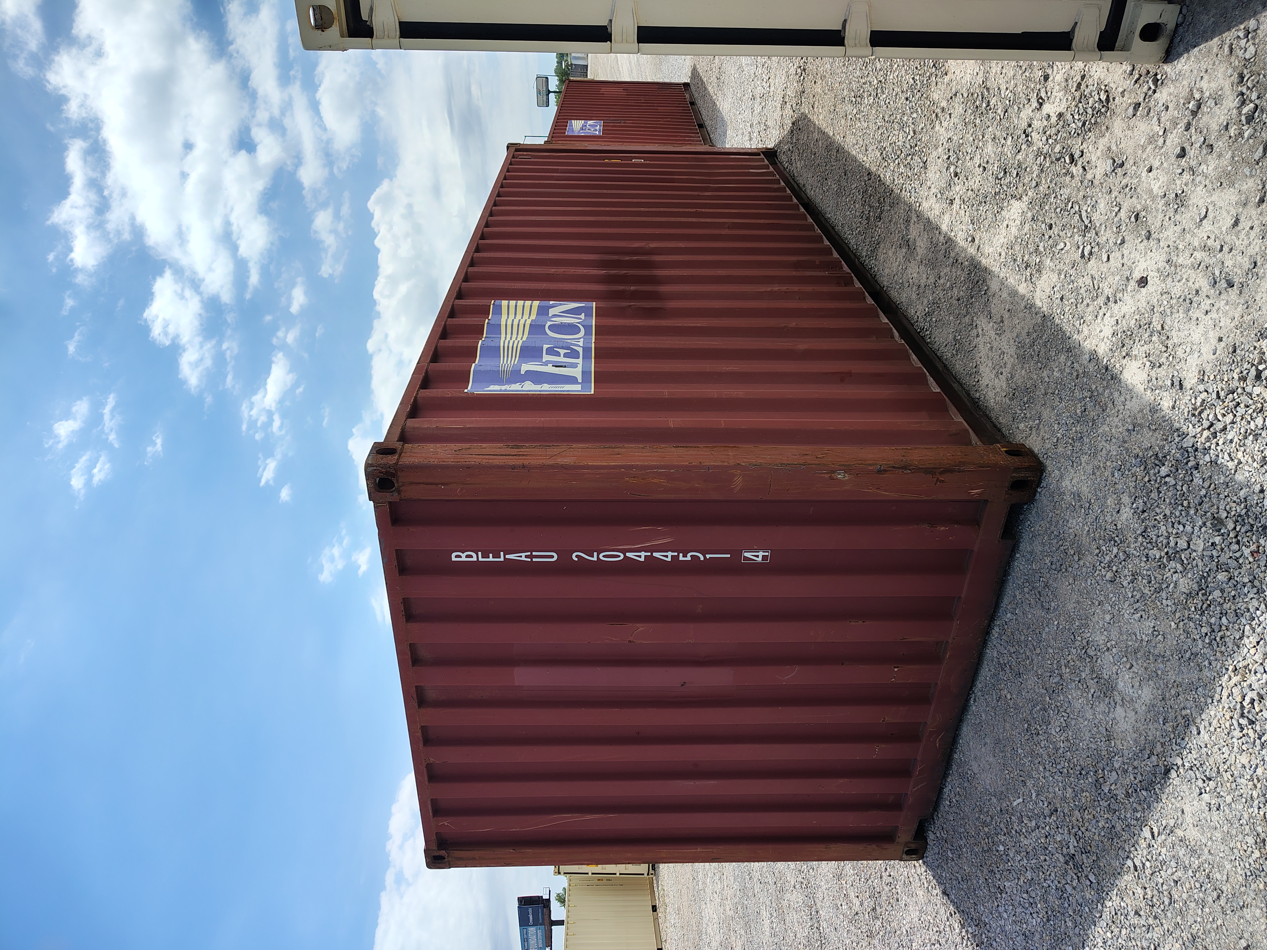 Rear corner view of the product