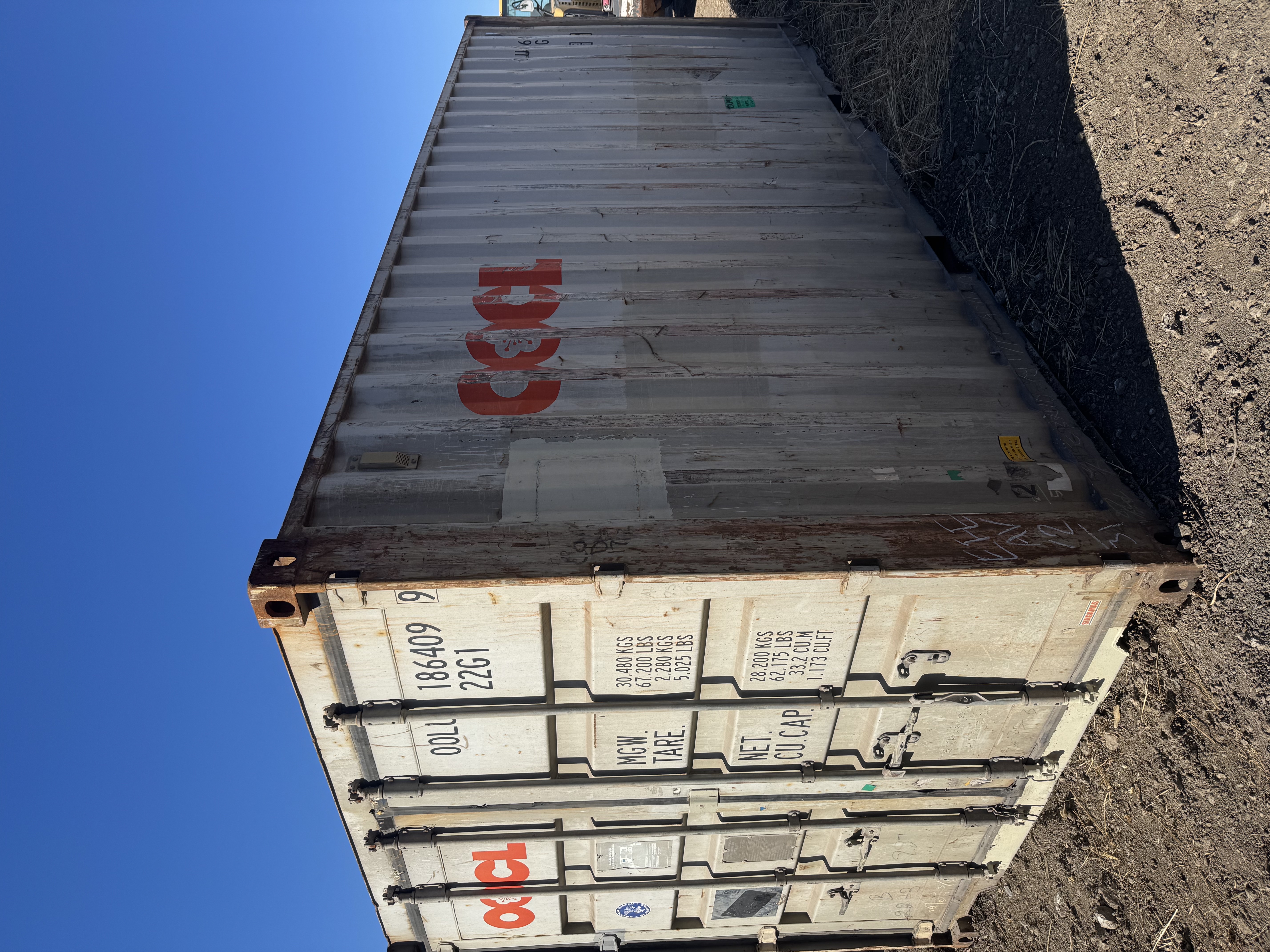 Front corner view of the product