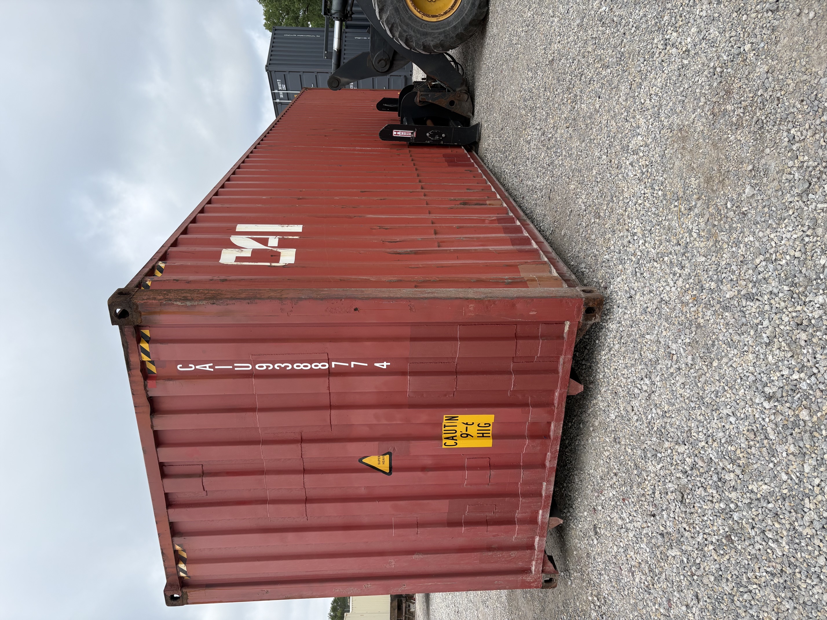 Rear corner view of the product