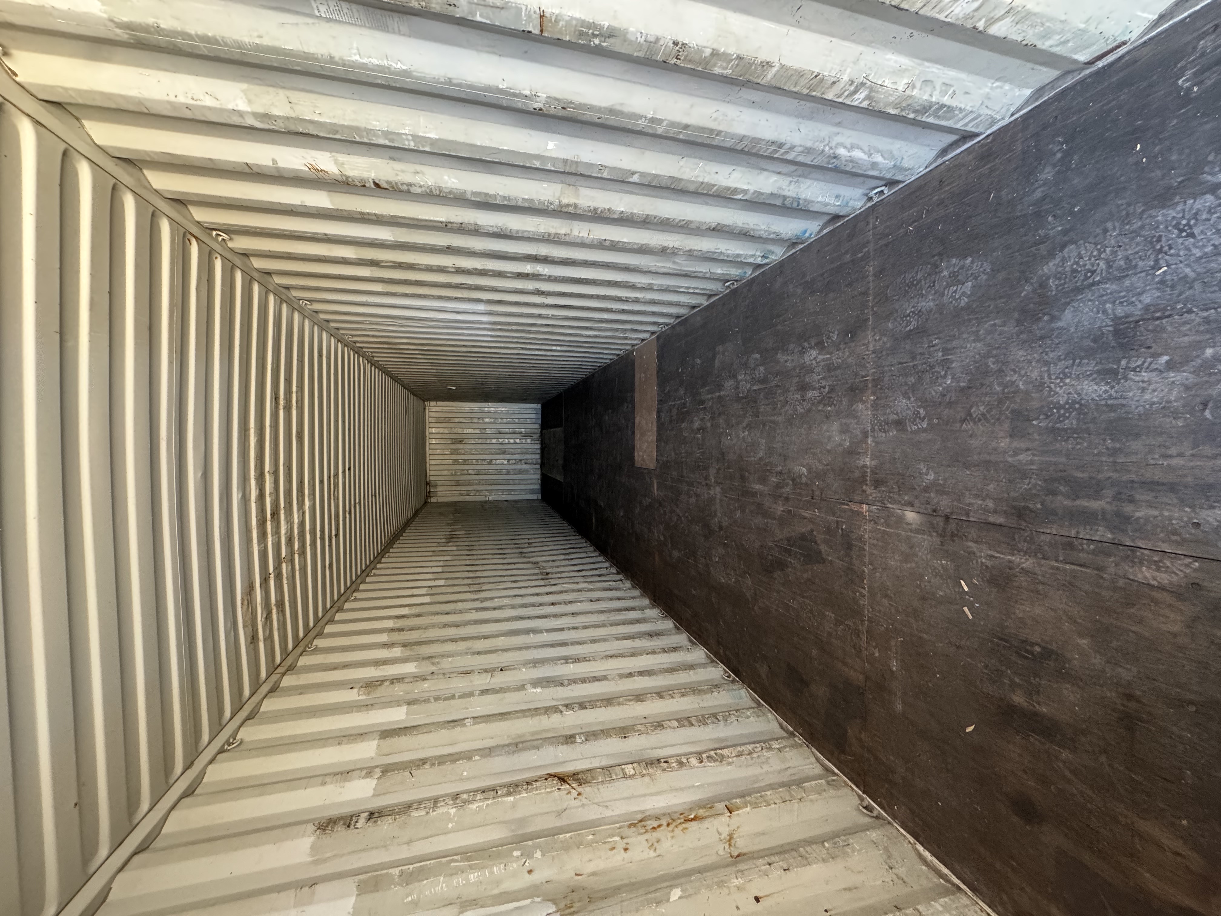 Front corner view of the product