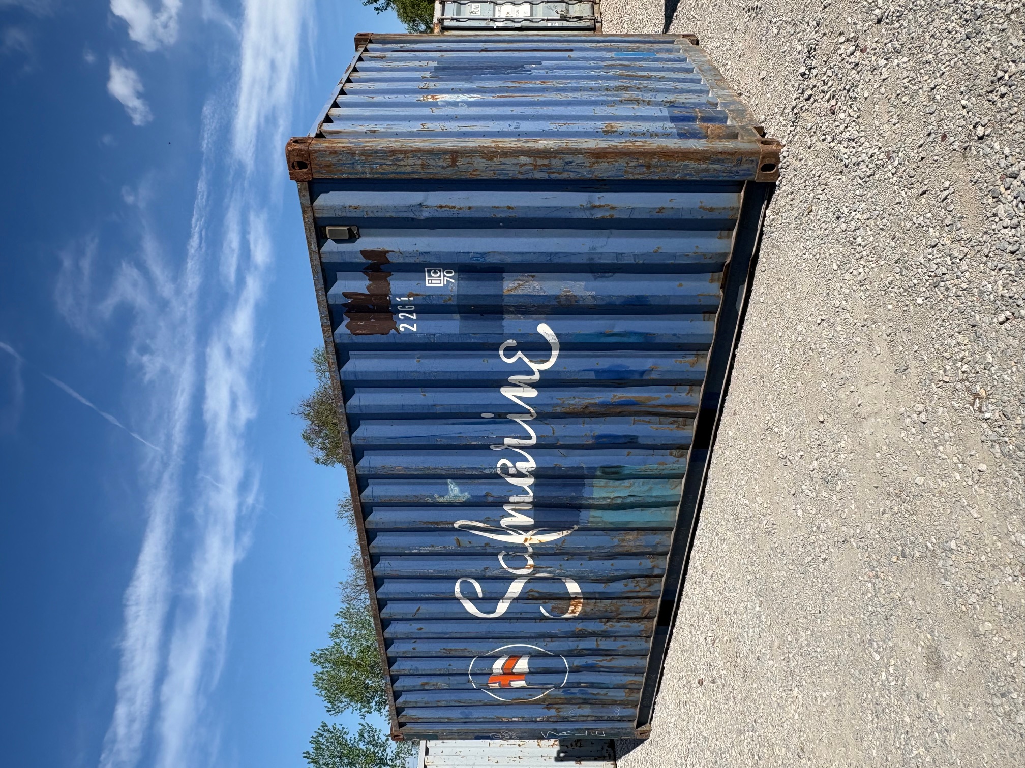 Rear corner view of the product