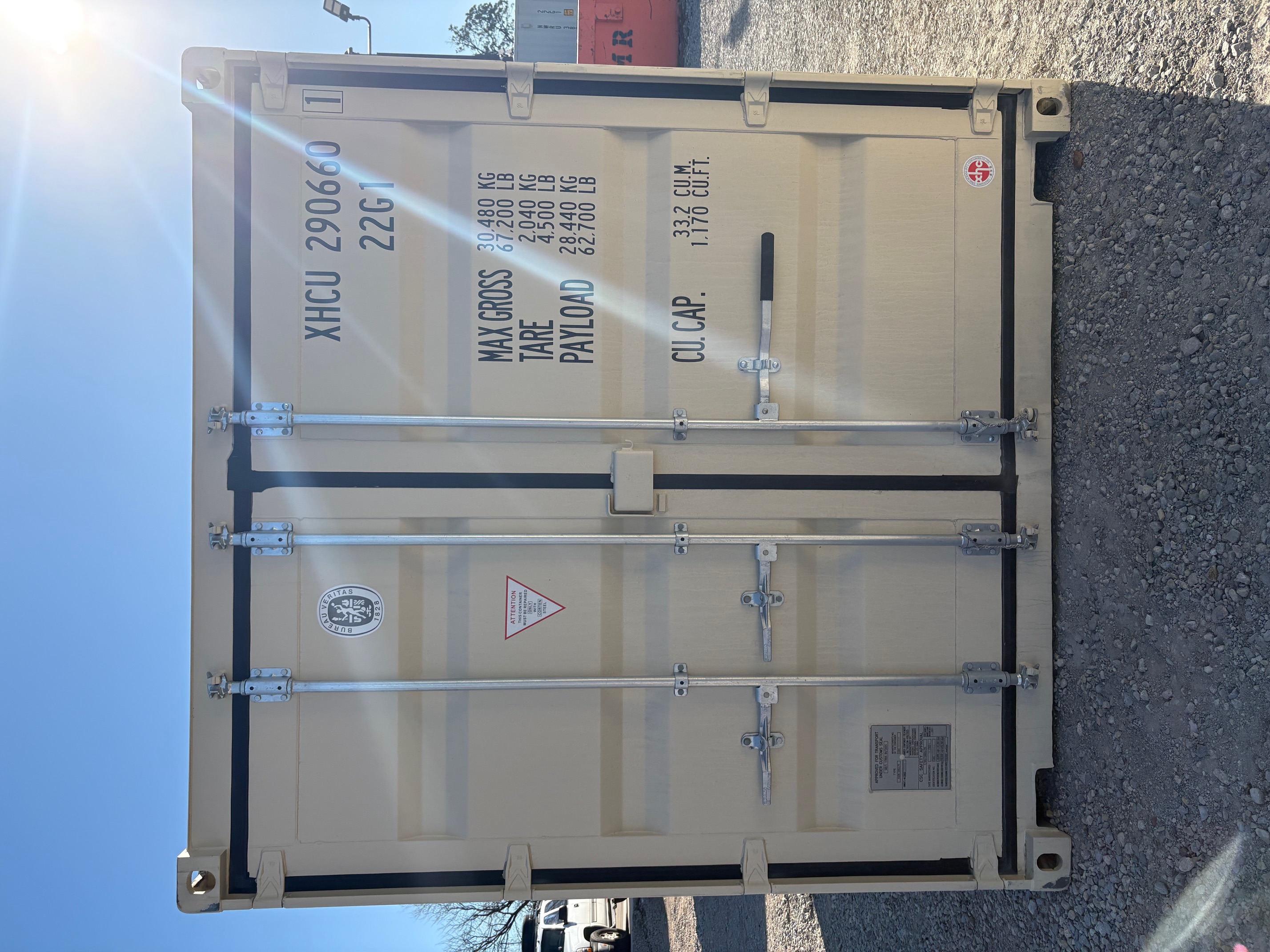 Front view of the product