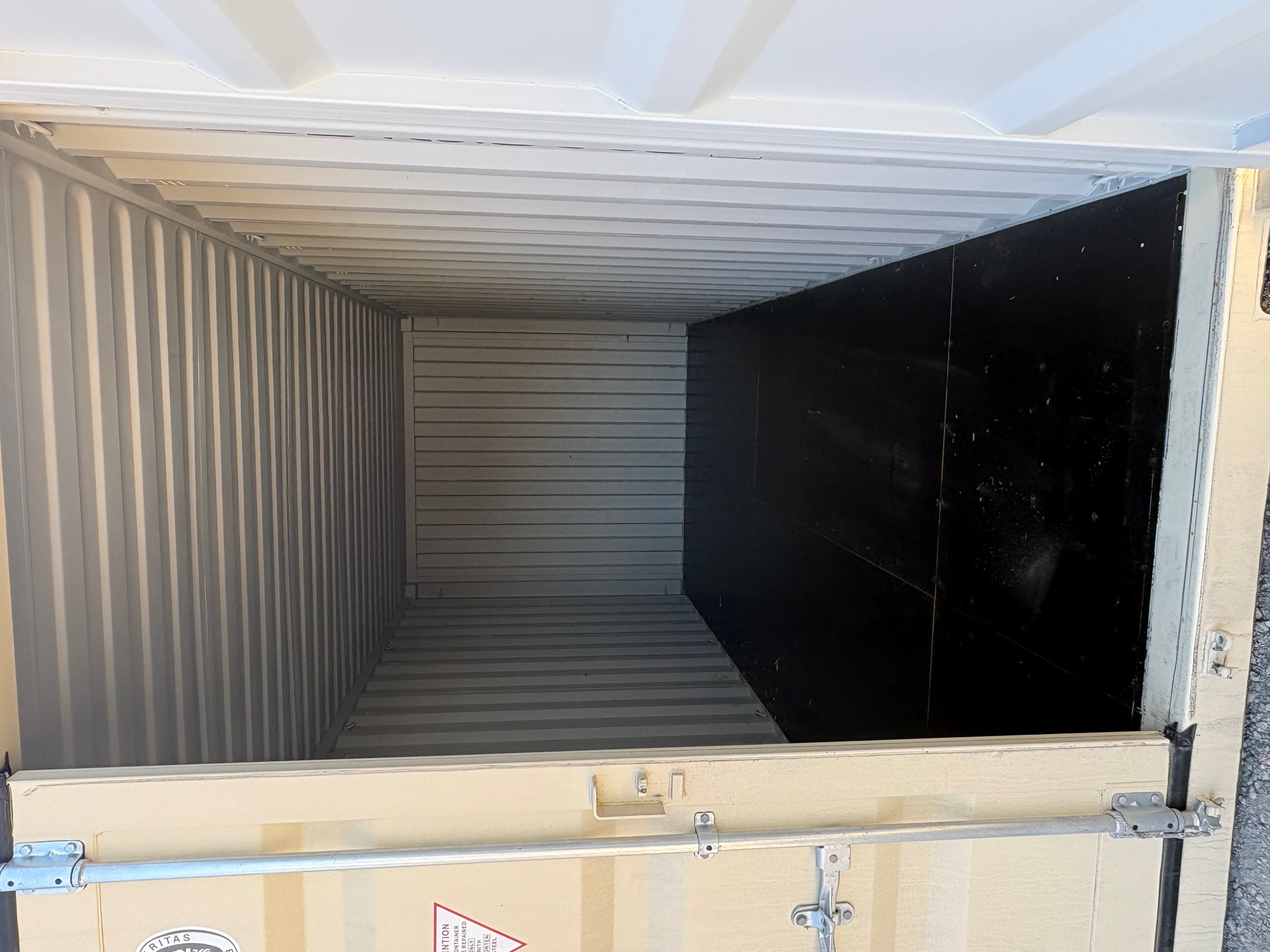 Interior view of the product