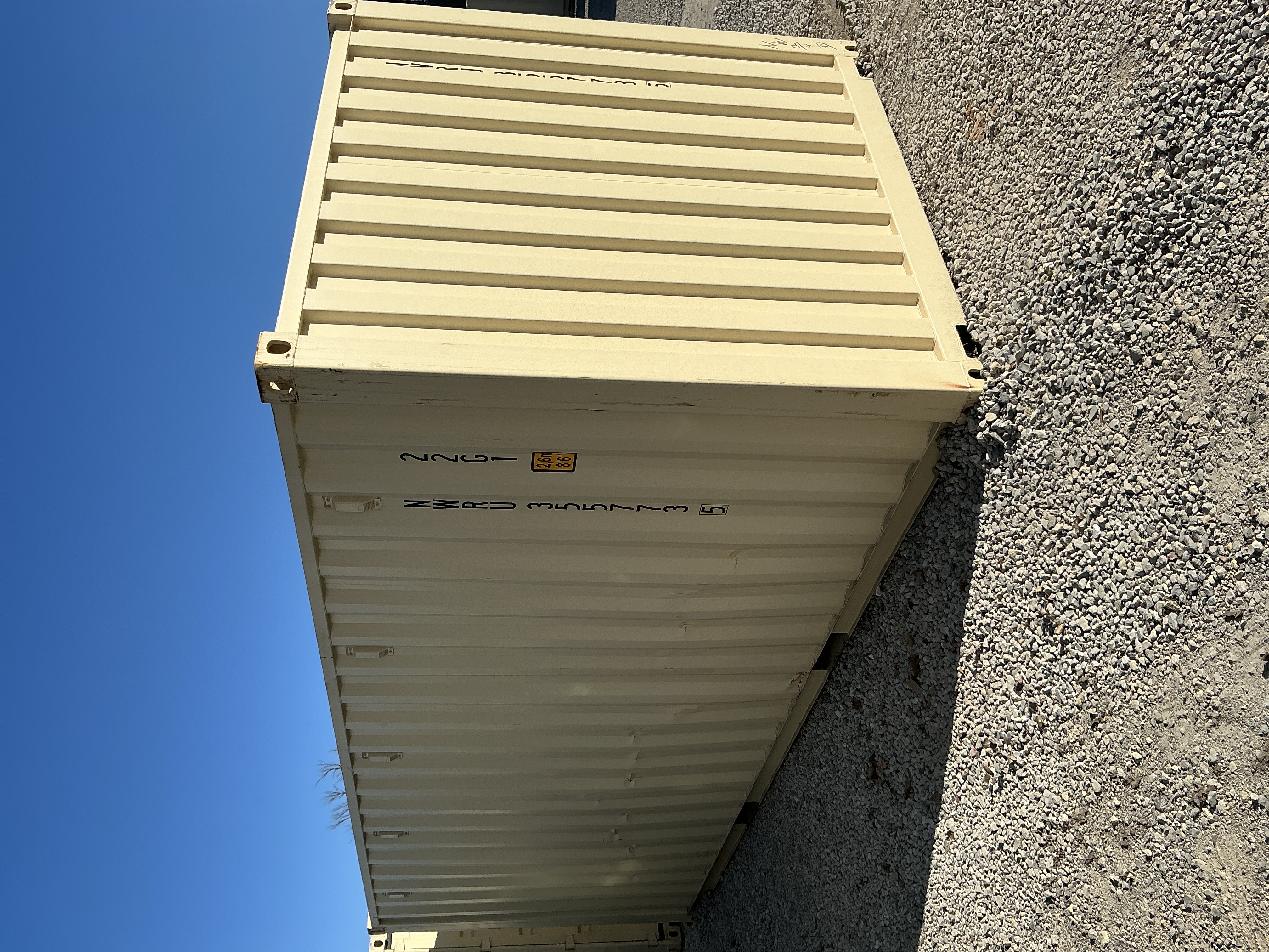 Rear corner view of the product