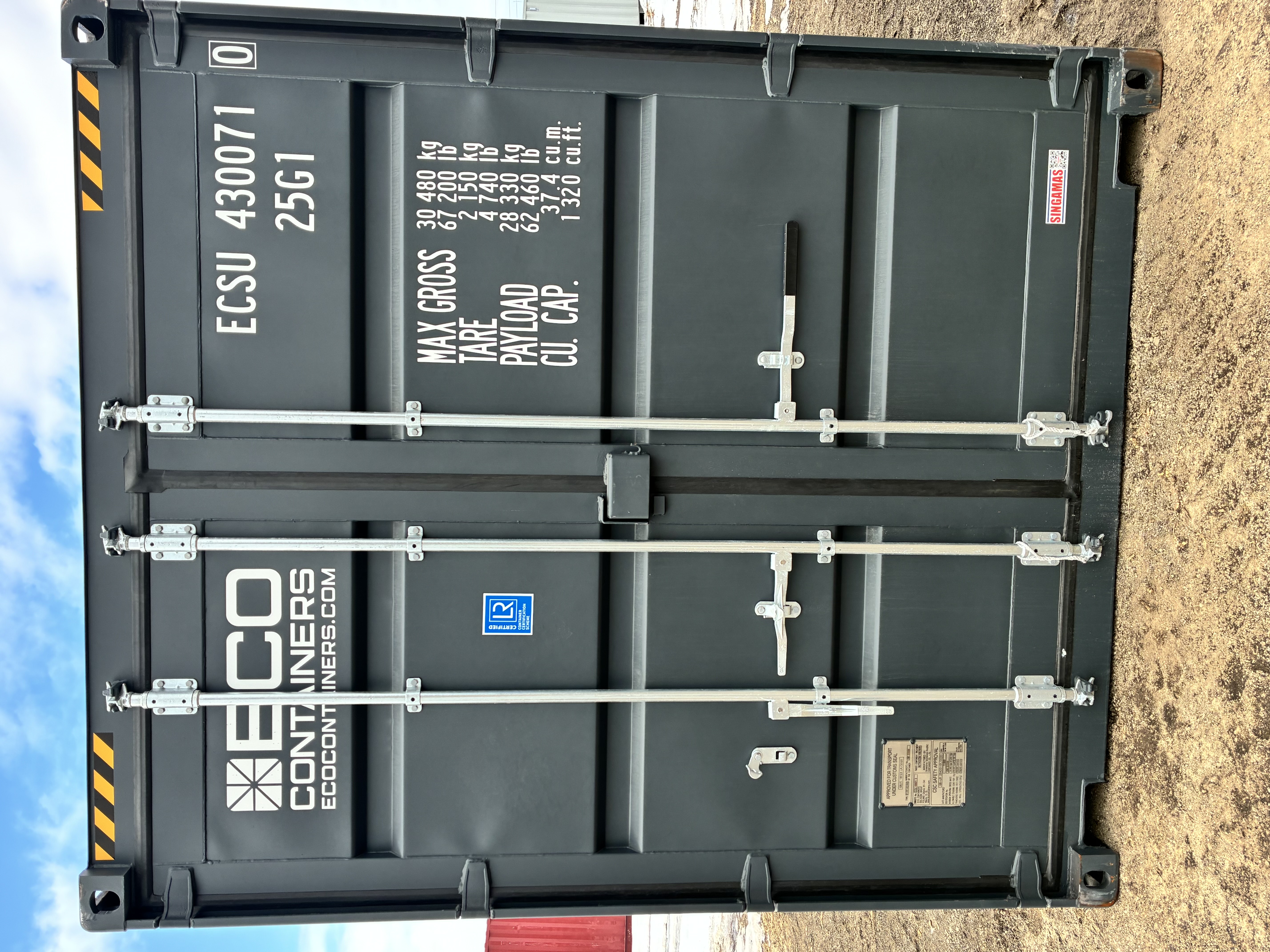 Front view of the product