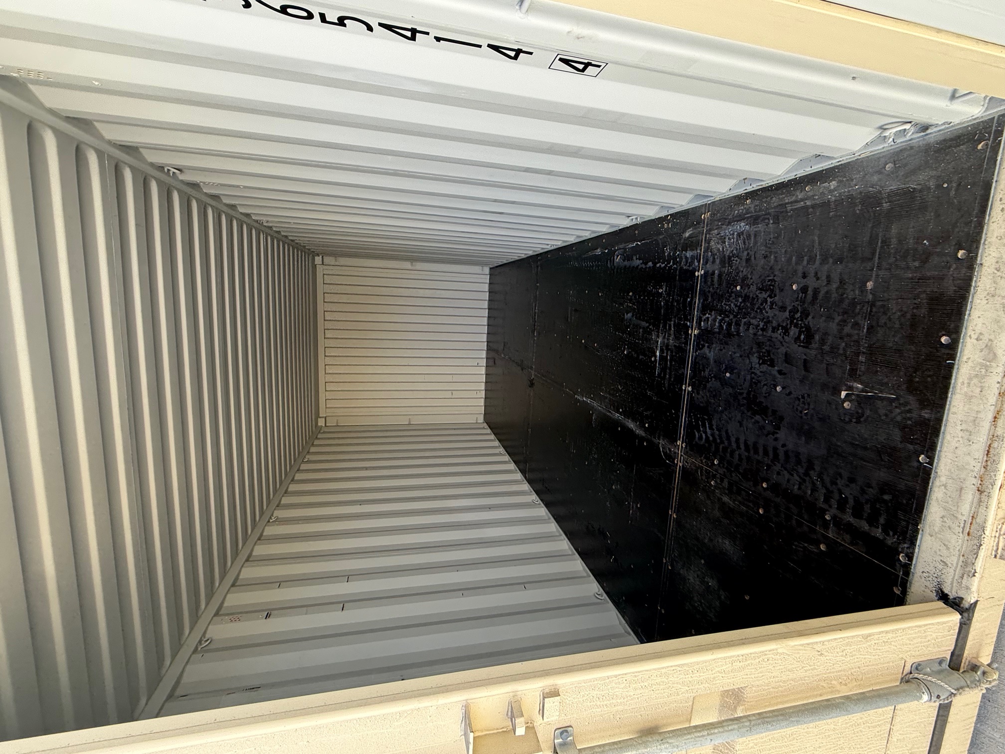 Interior view of the product