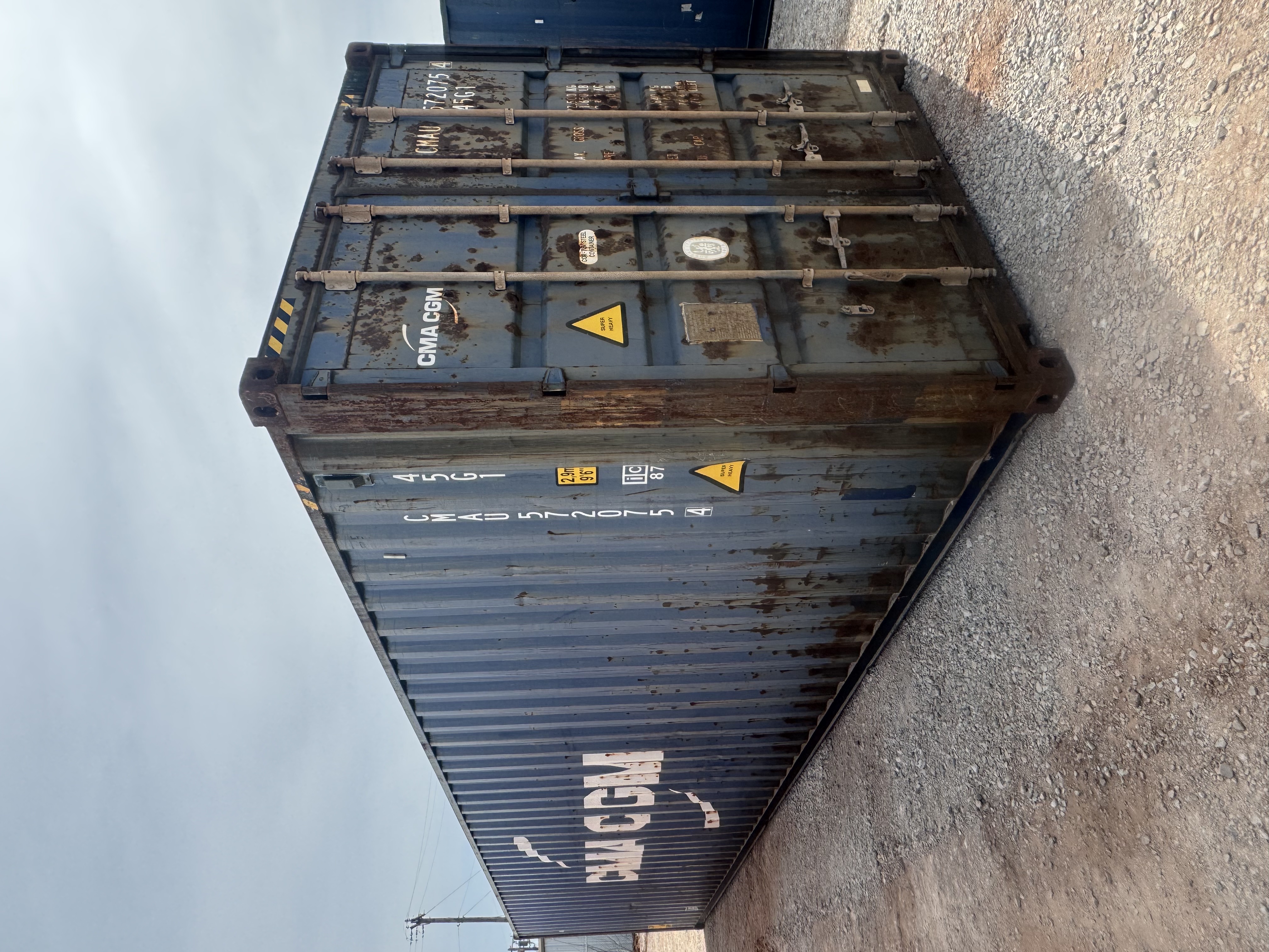 Front corner view of the product