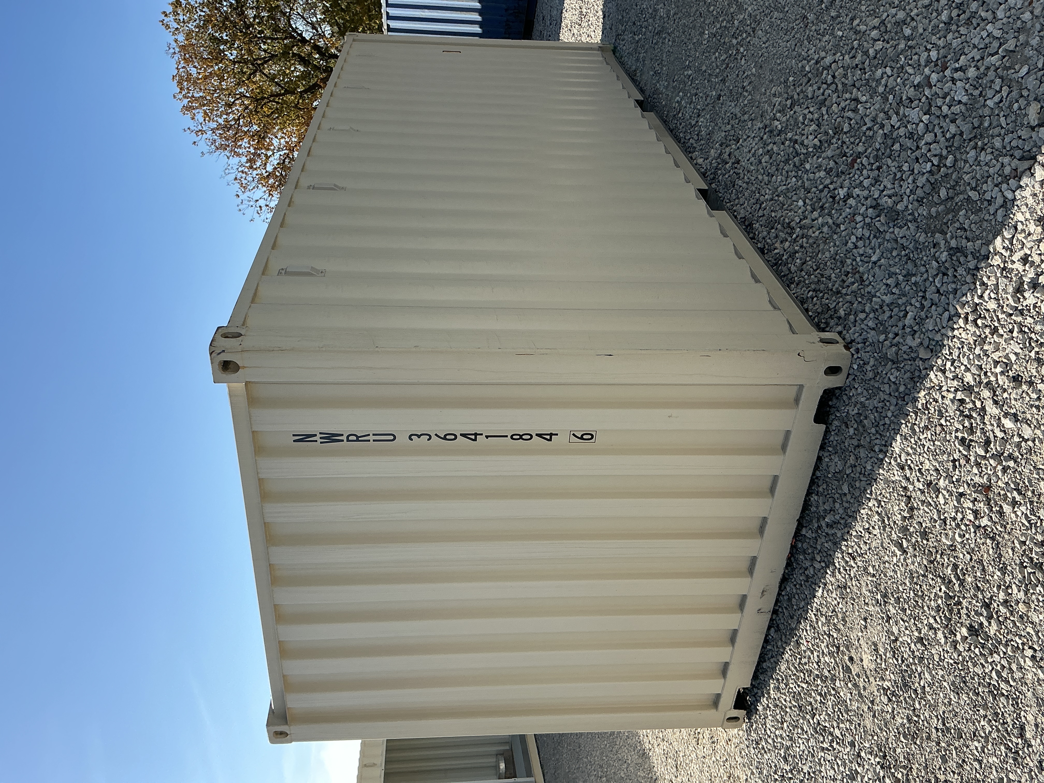 Rear corner view of the product