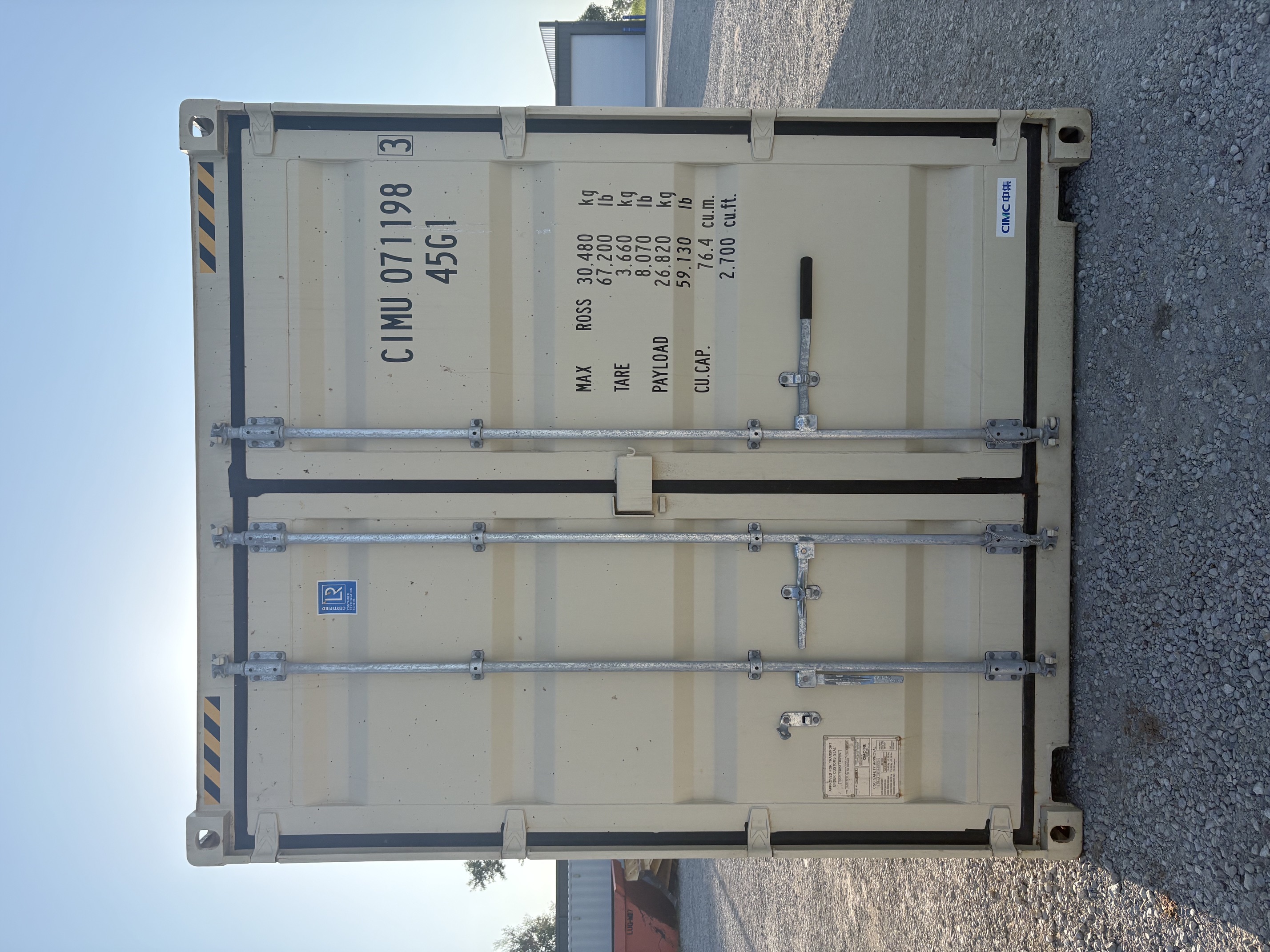 Front view of the product