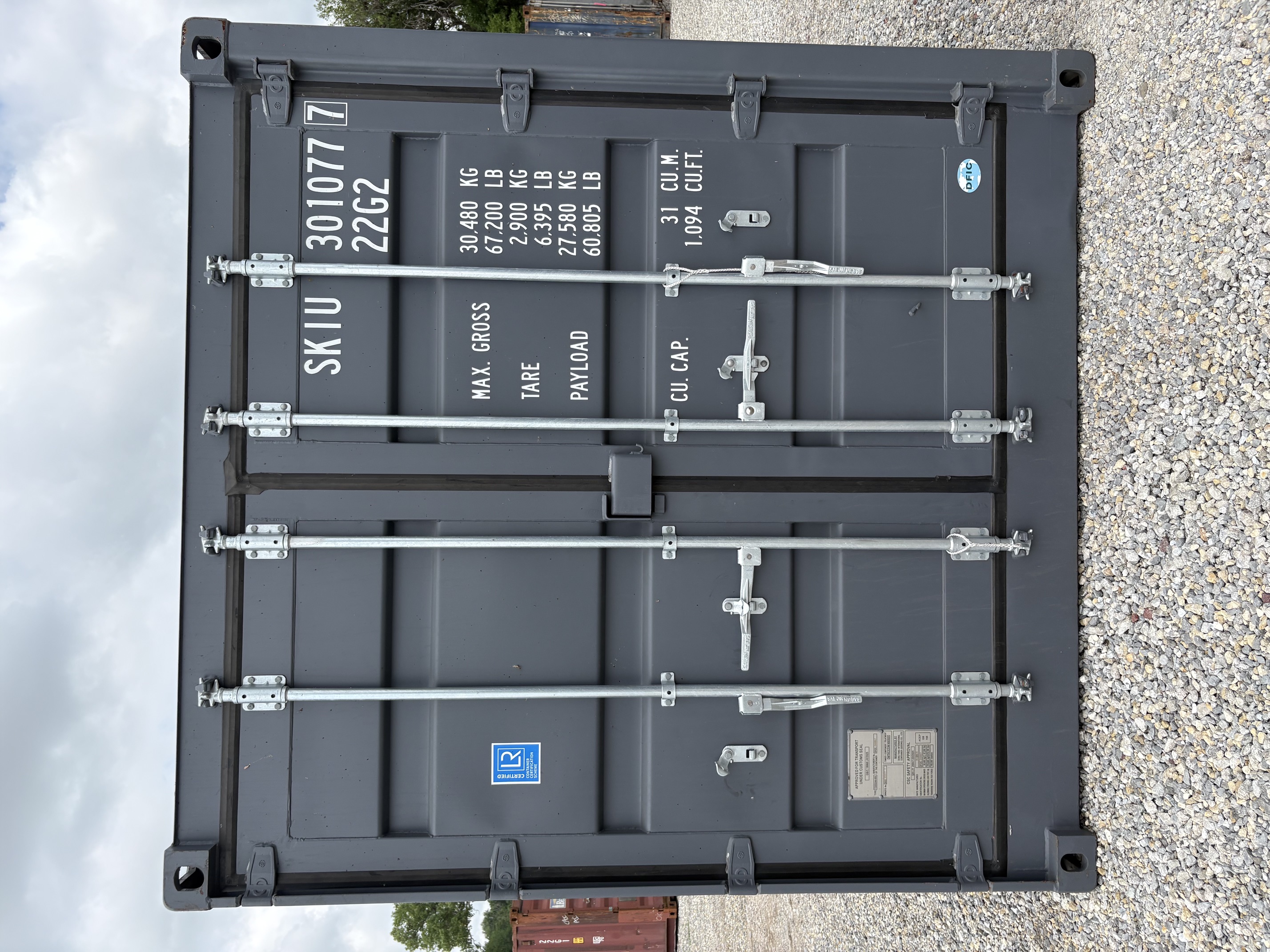 Front view of the product