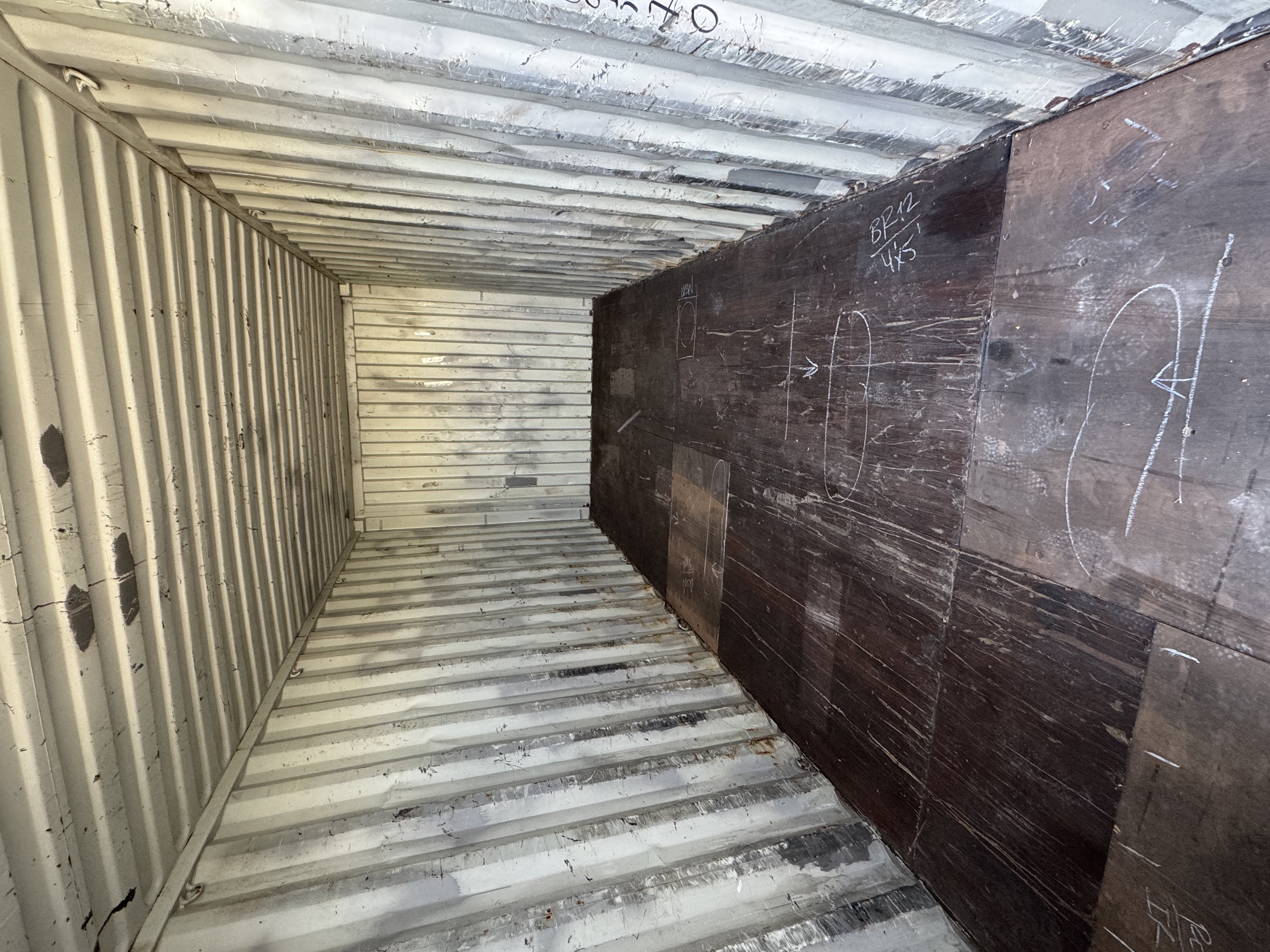 Rear corner view of the product