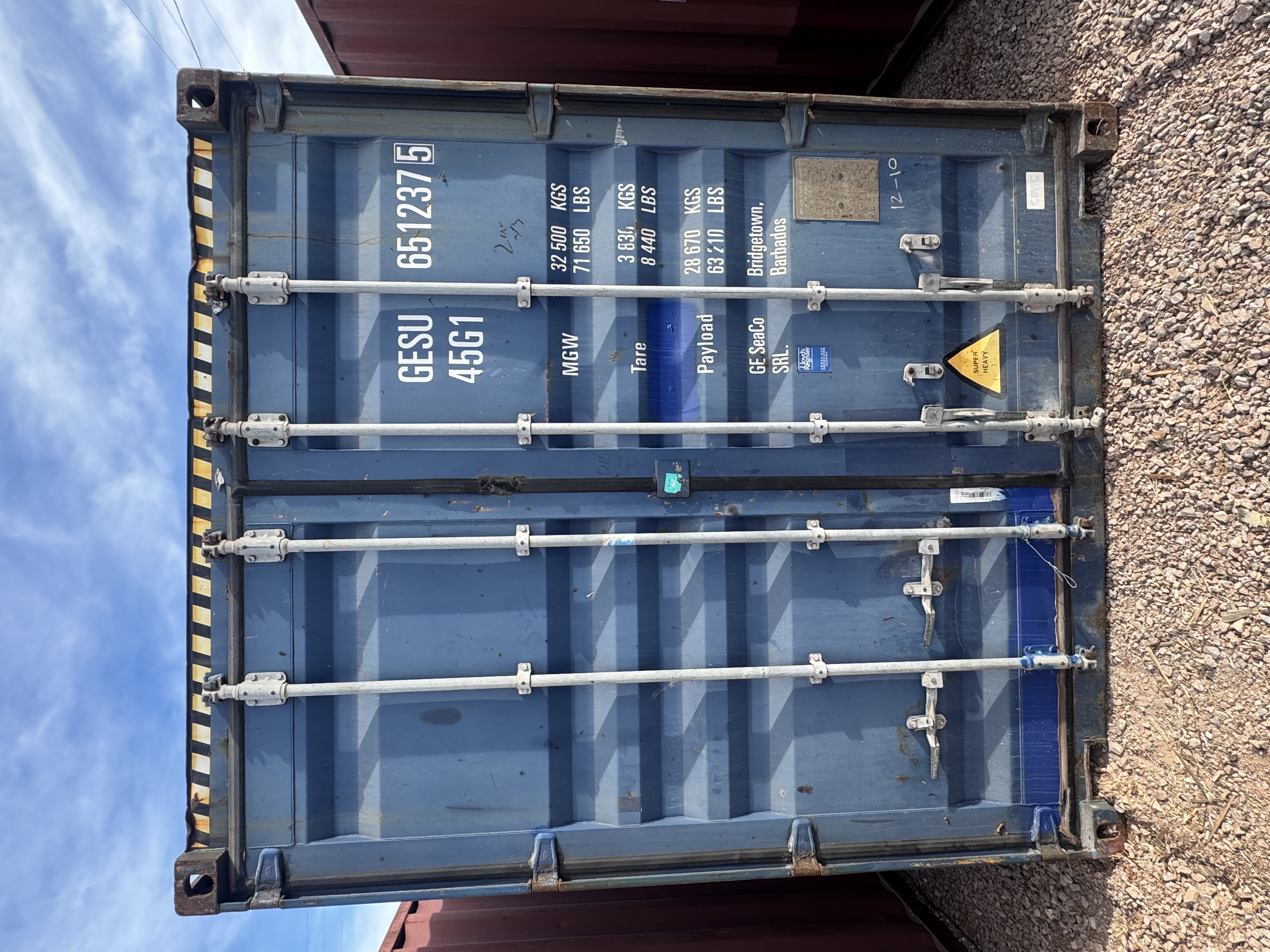 Front view of the product