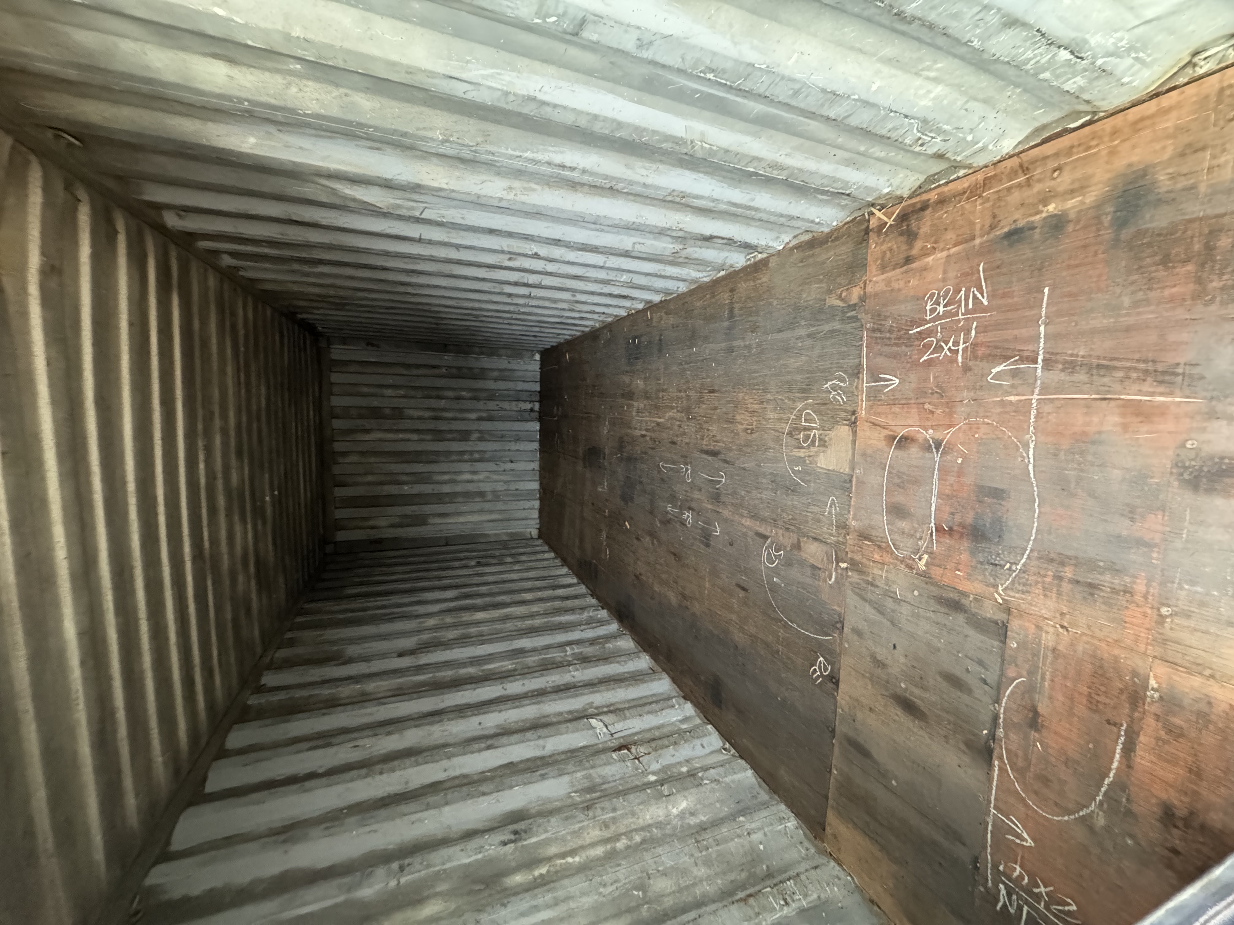 Interior view of the product