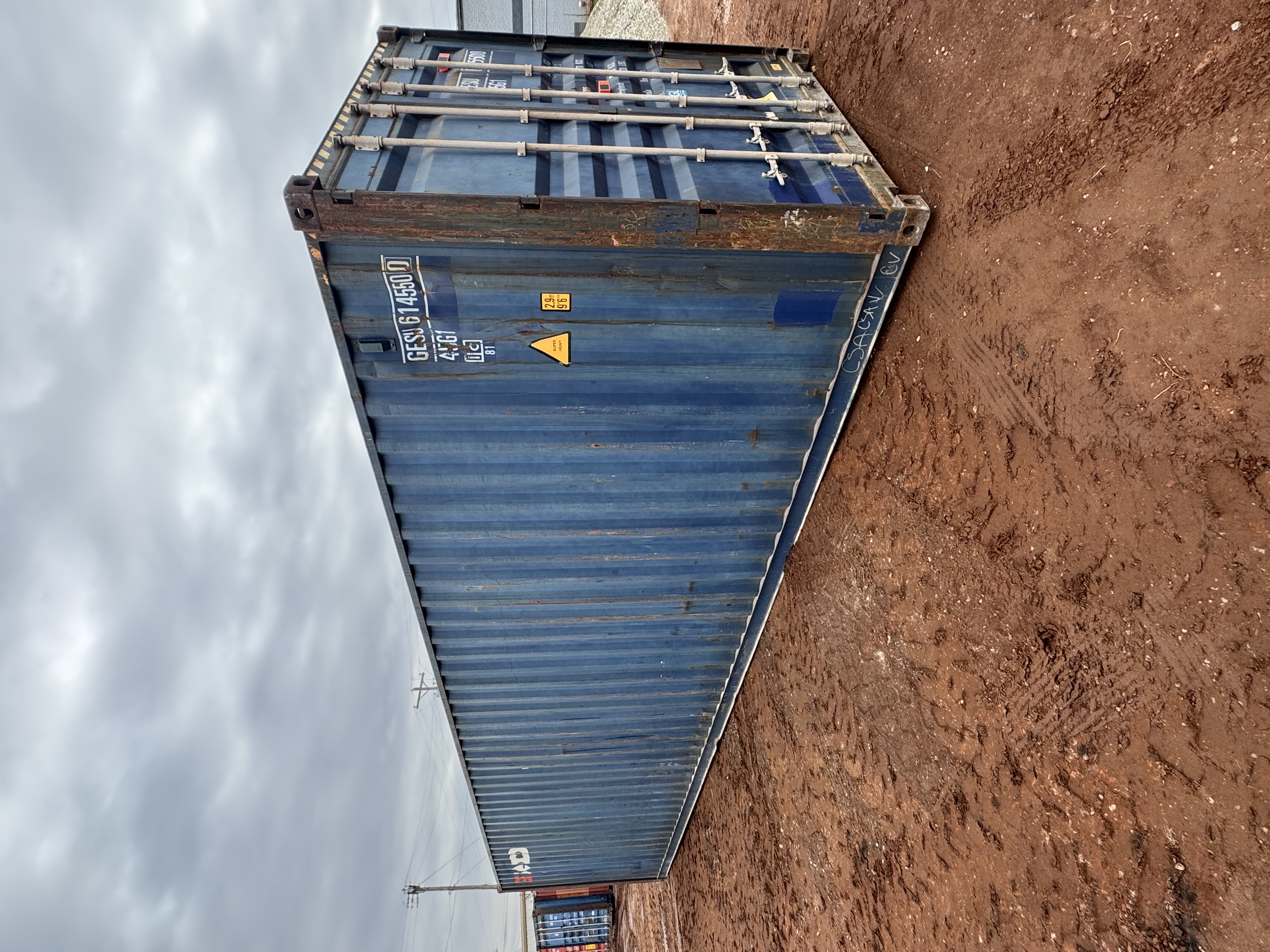 Front corner view of the product