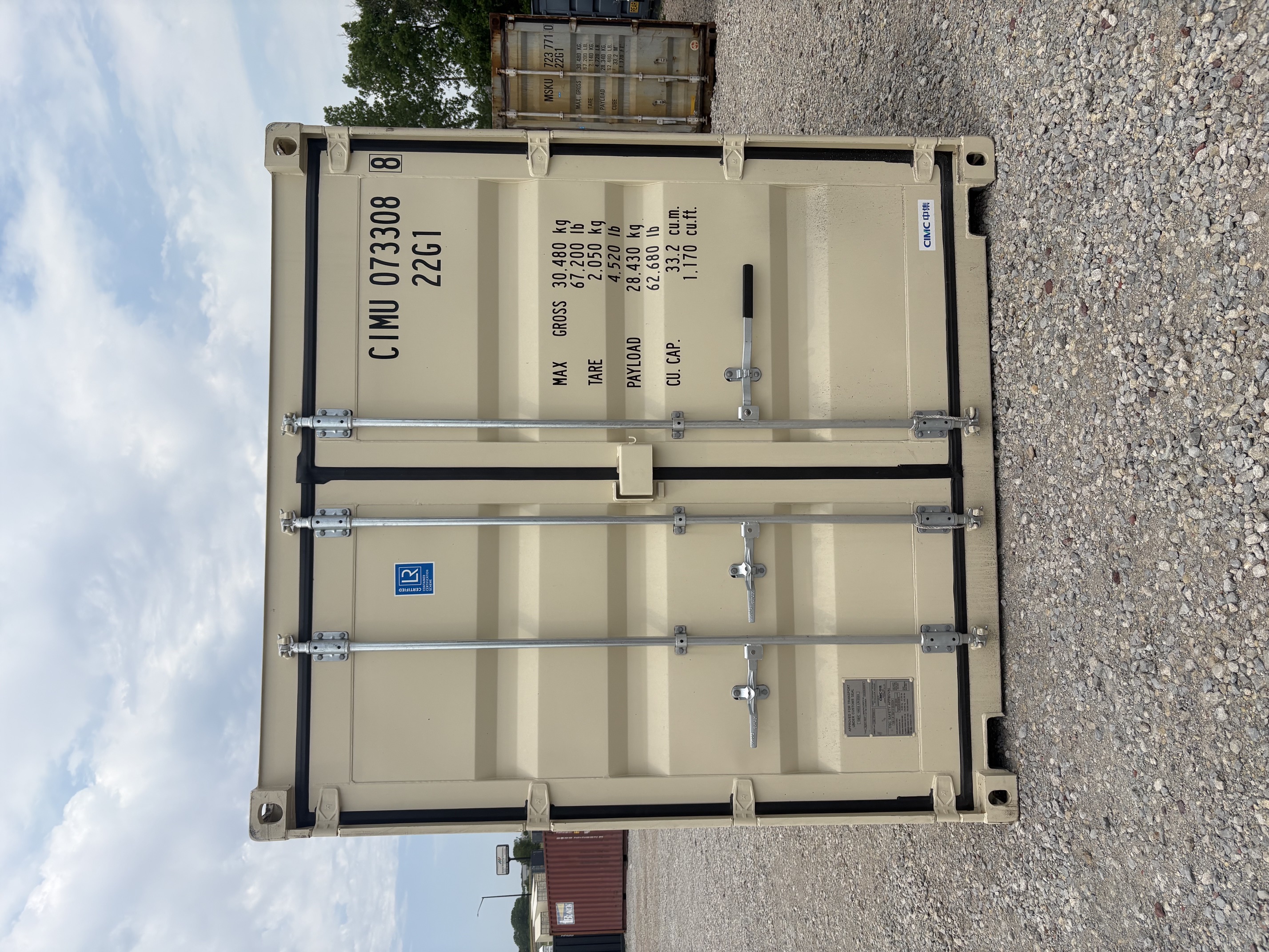 Front view of the product