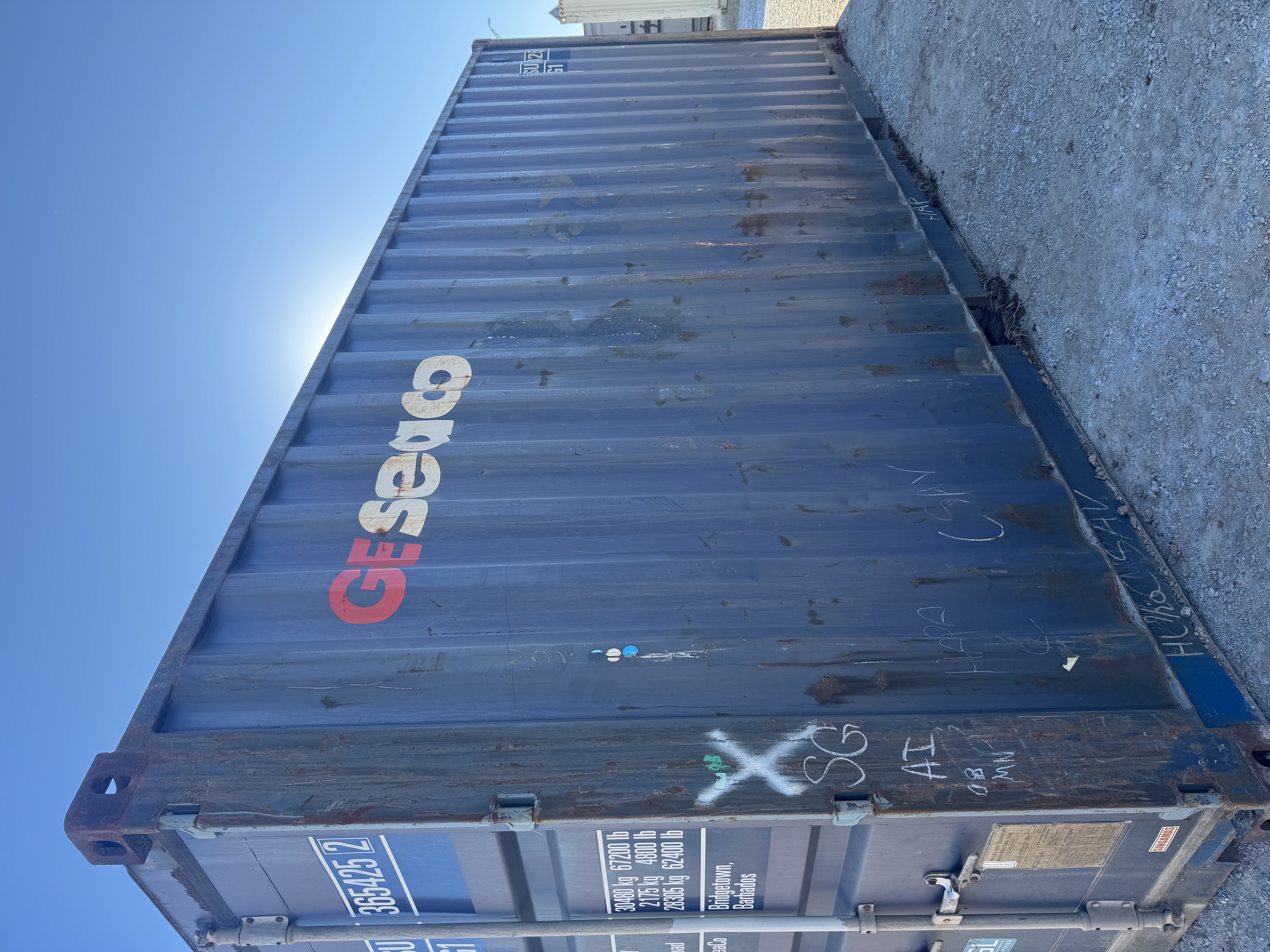 Front corner view of the product