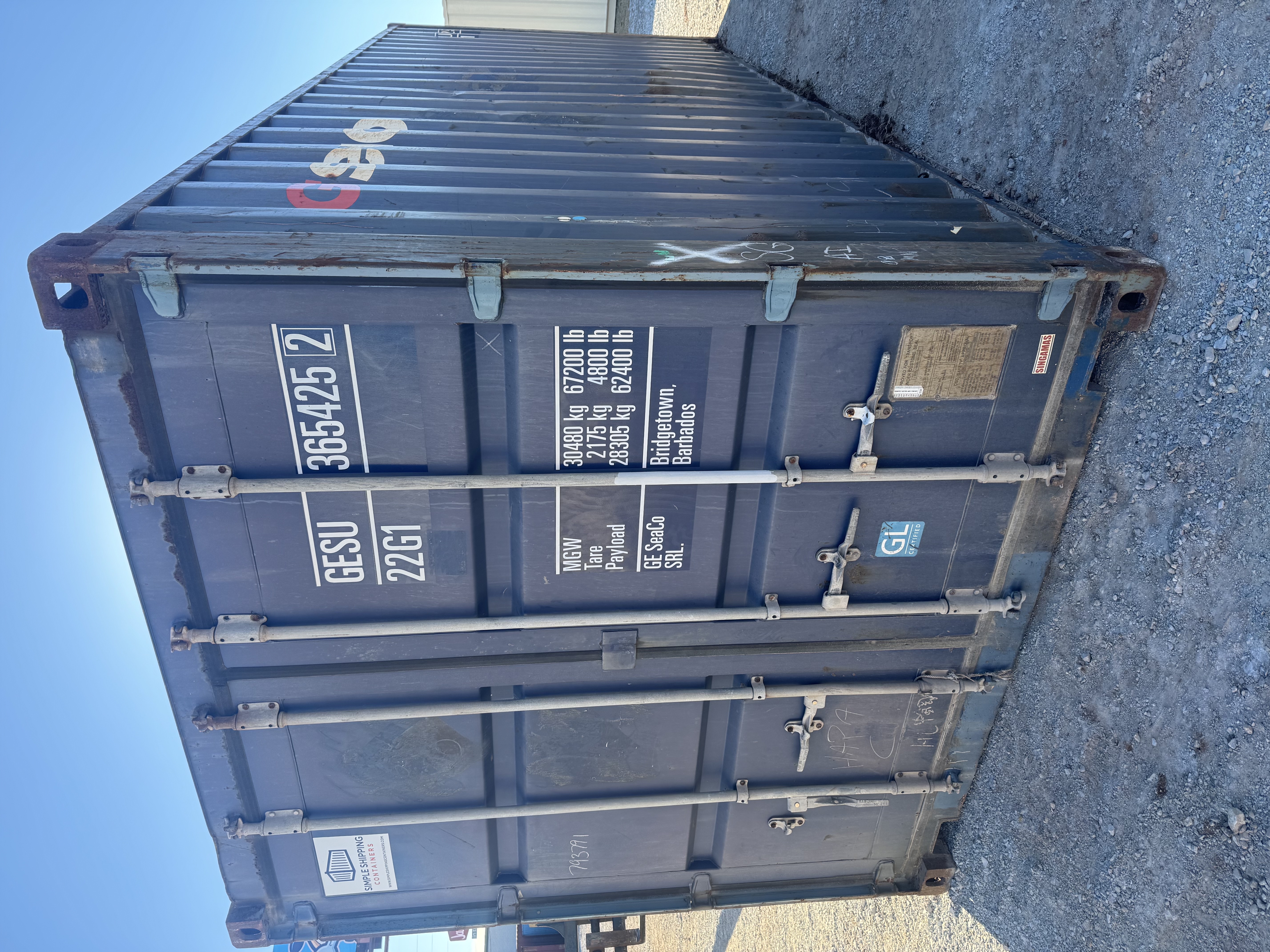 Front view of the product