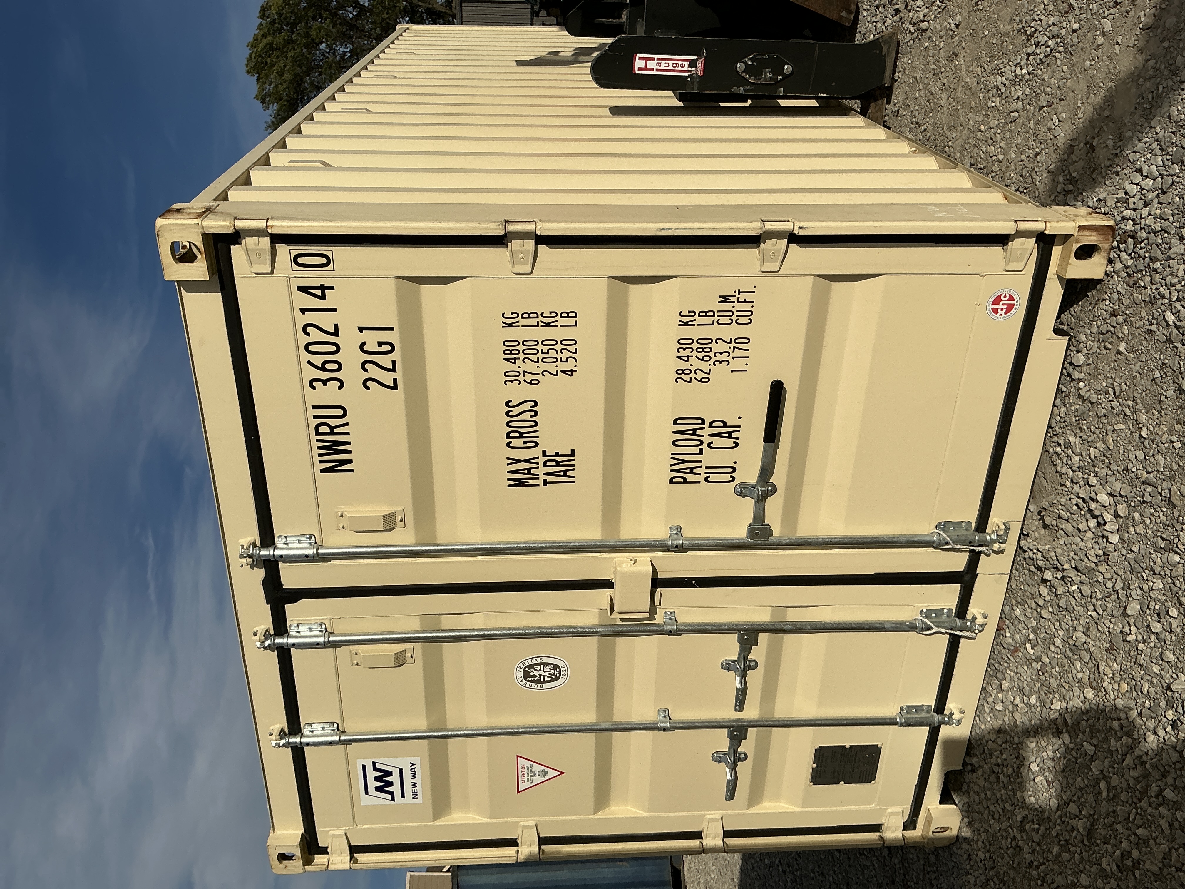 Front view of the product