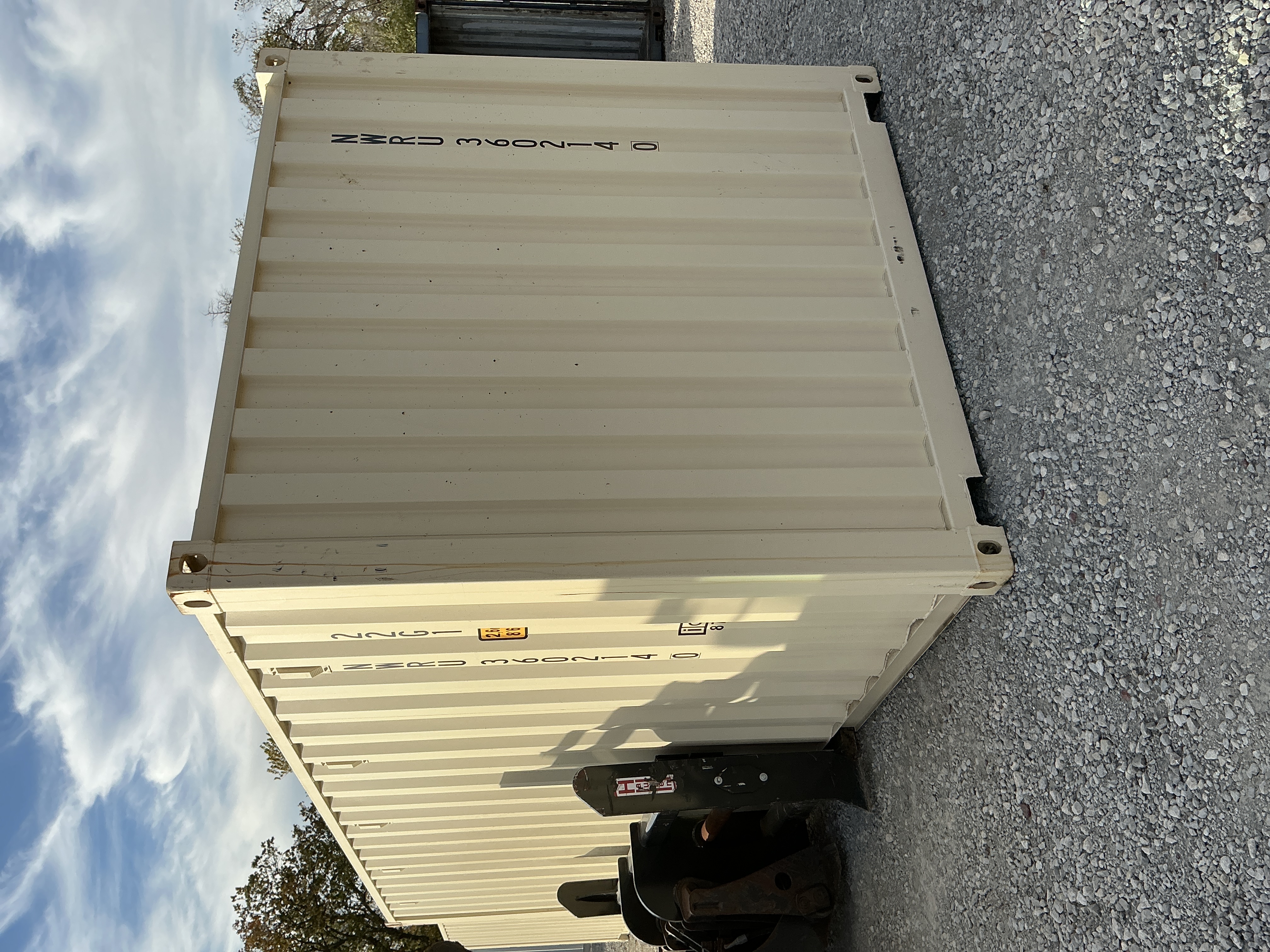 Rear corner view of the product