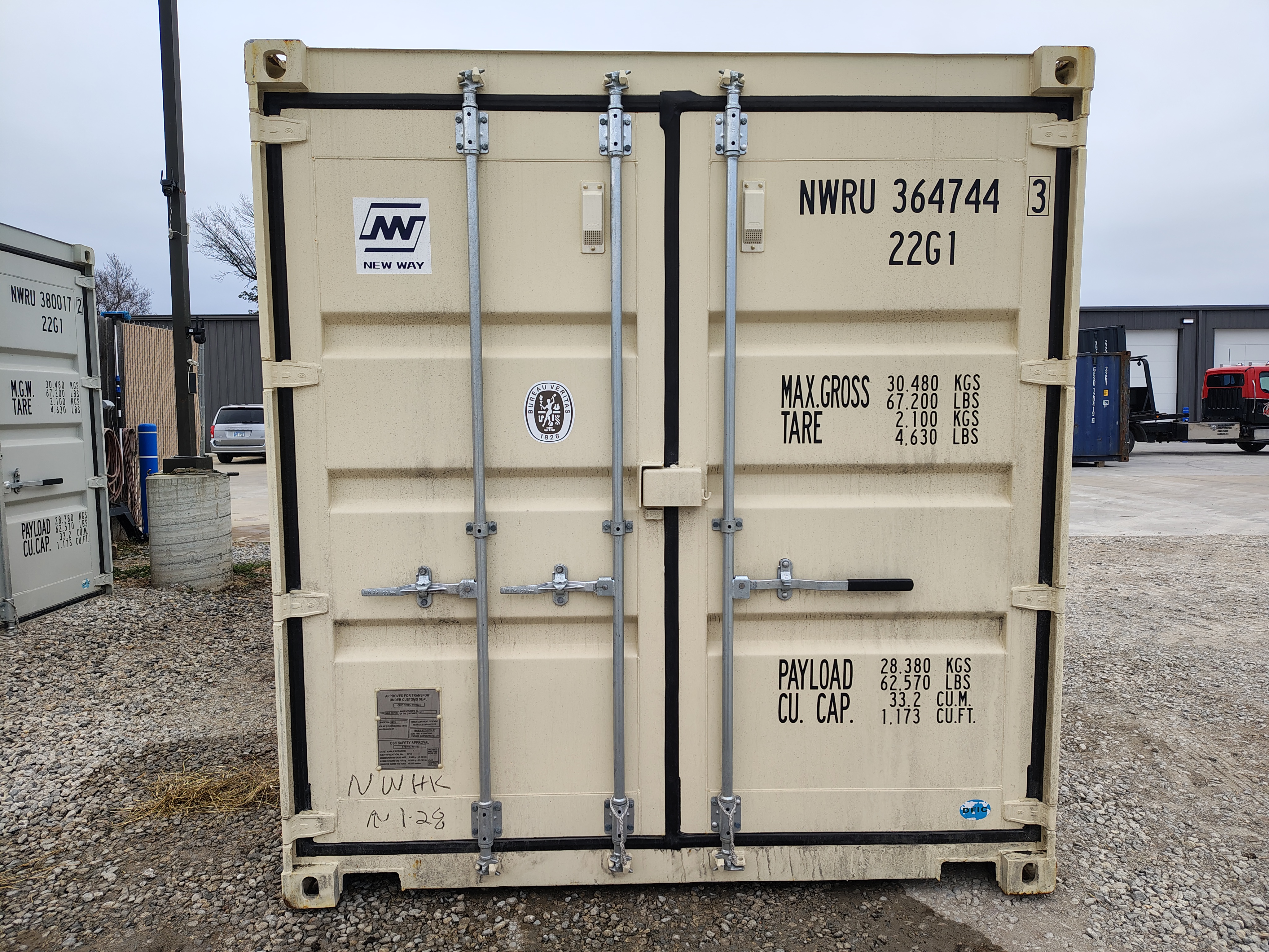 Front view of the product