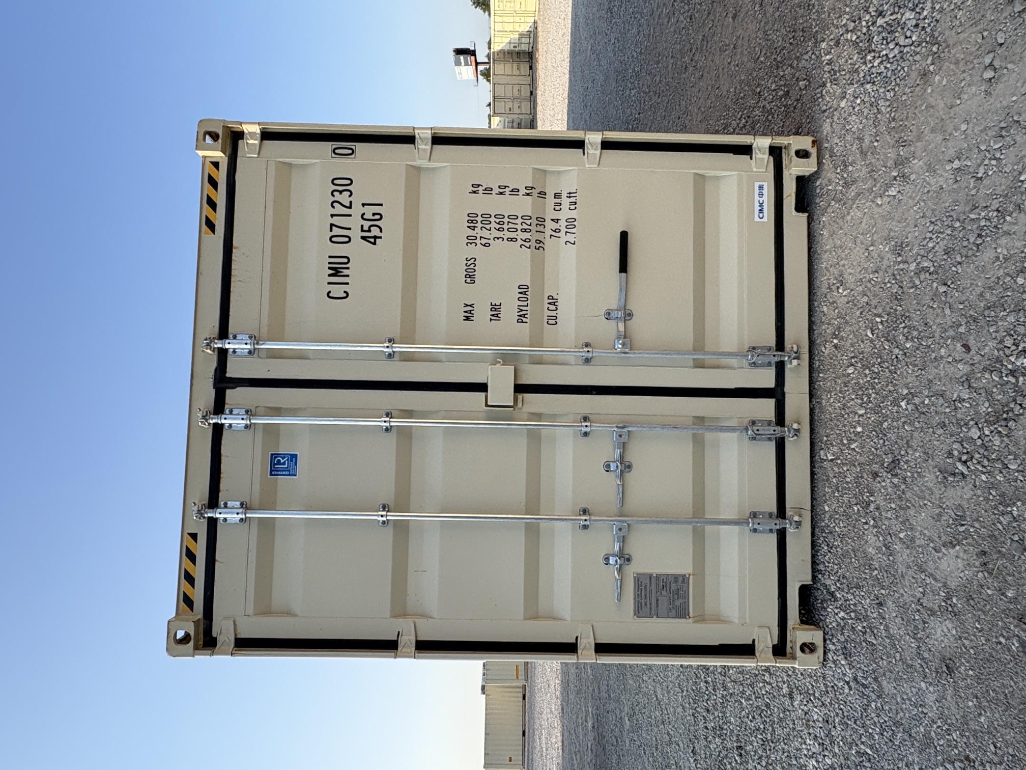 Front view of the product