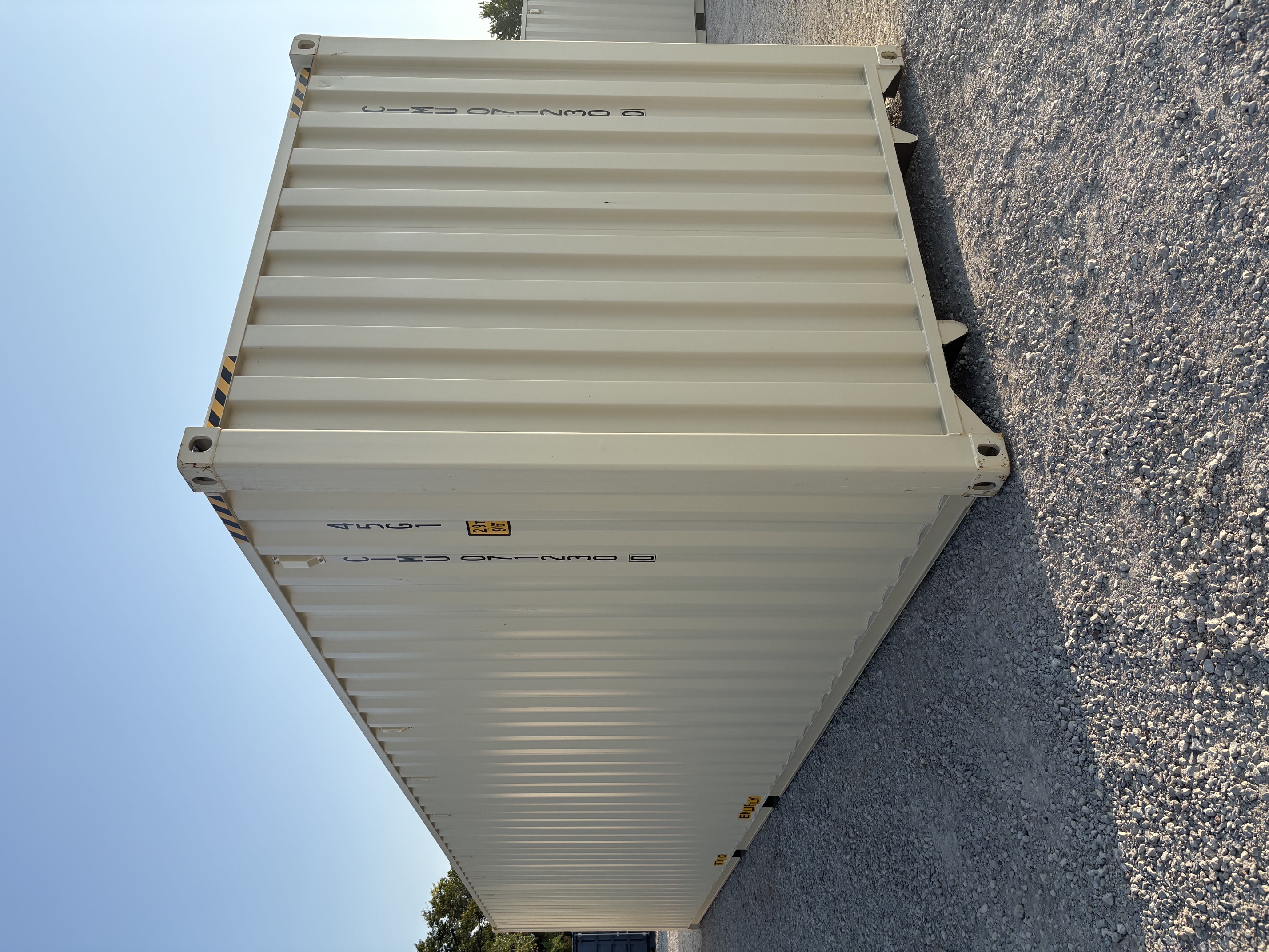 Rear corner view of the product
