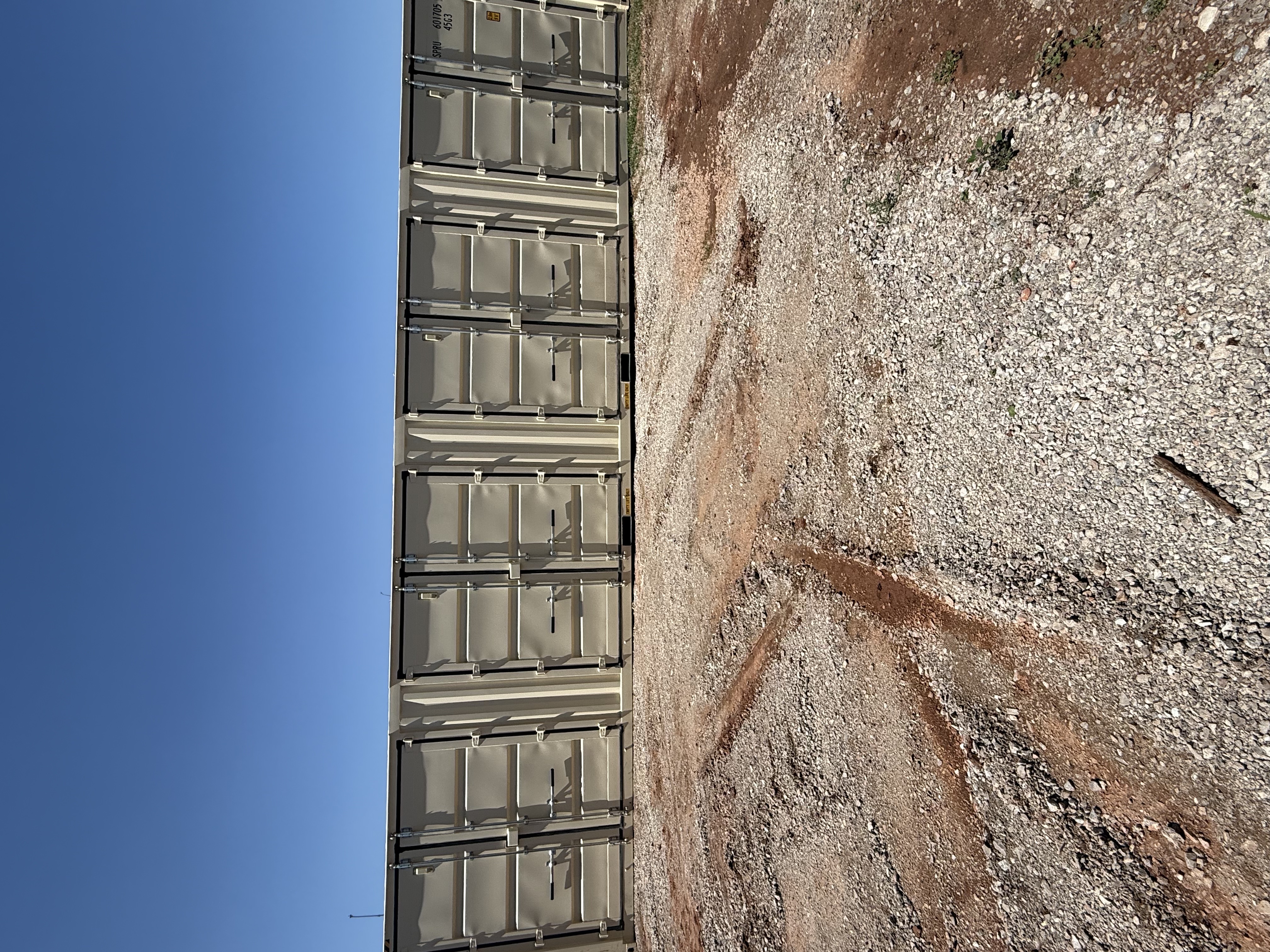 Rear corner view of the product