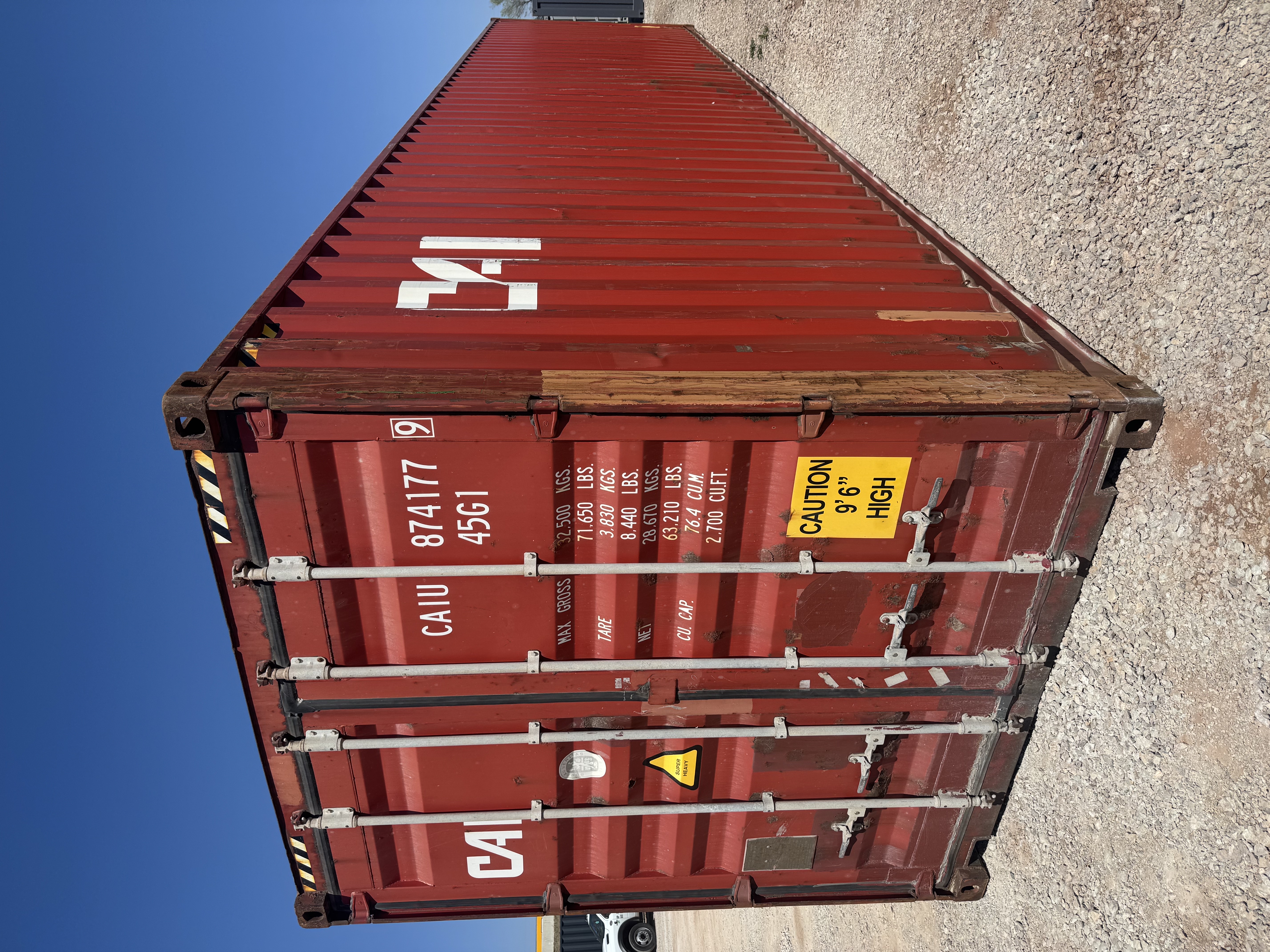 Front view of the product