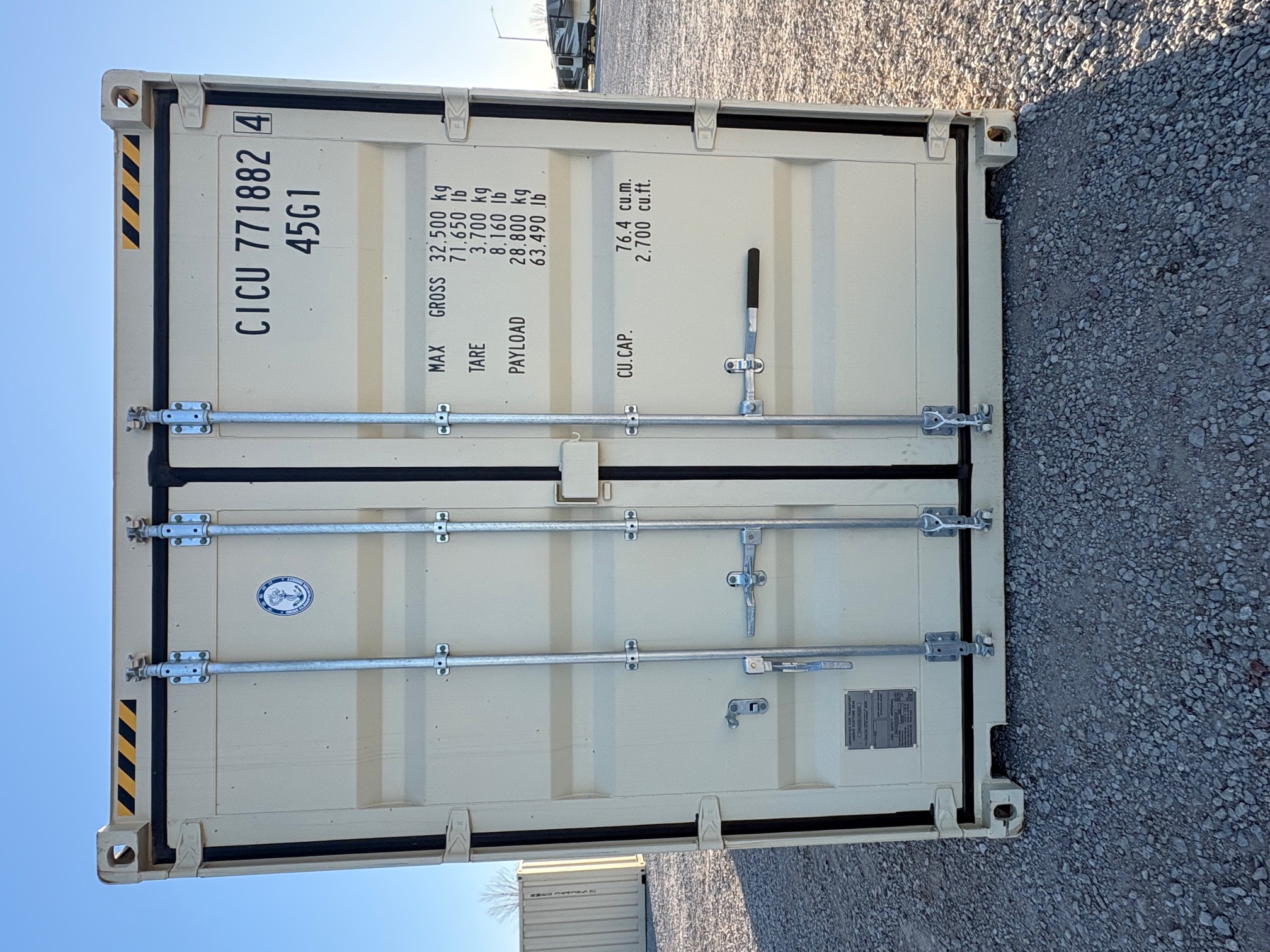 Front view of the product