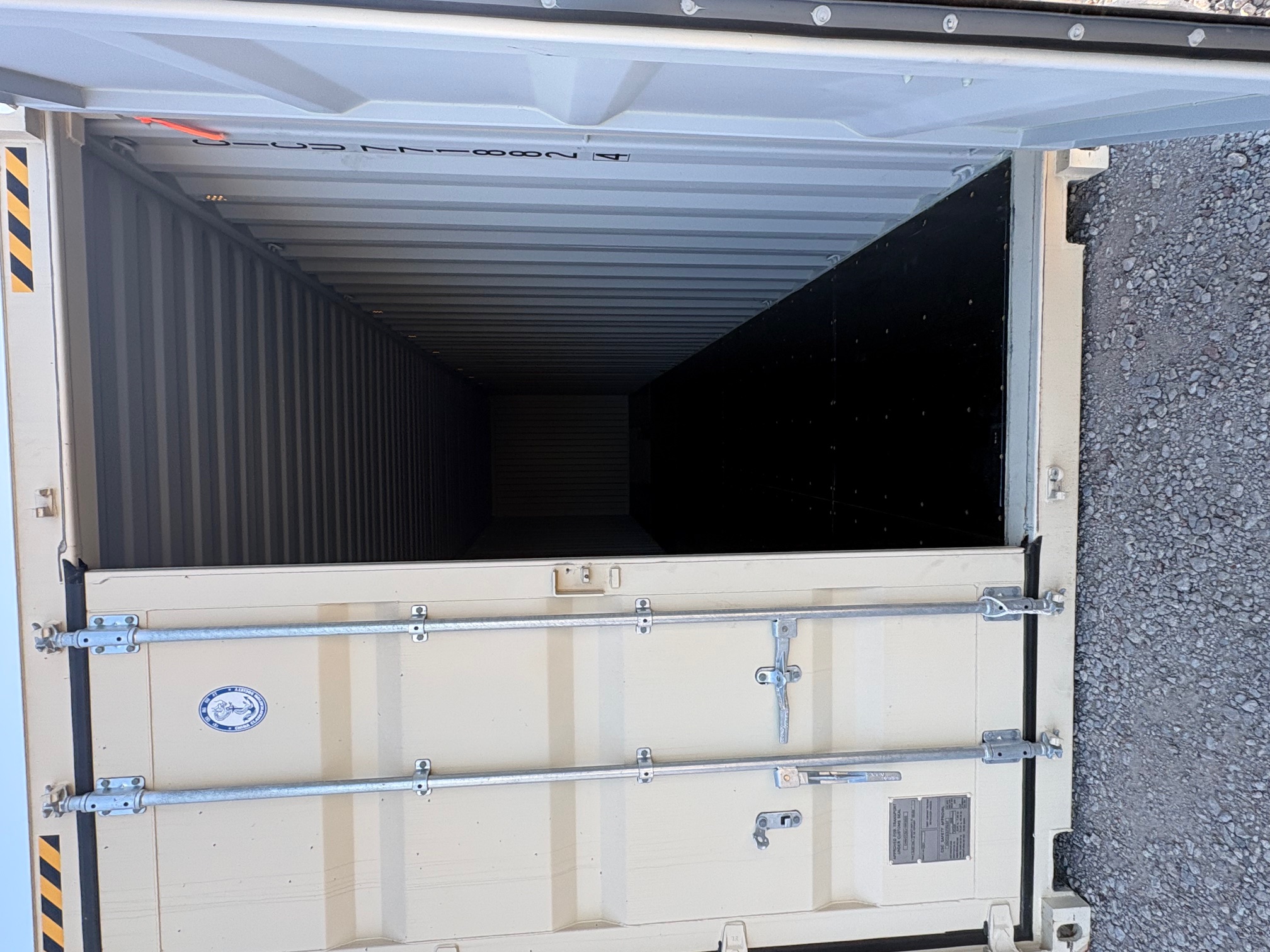 Interior view of the product