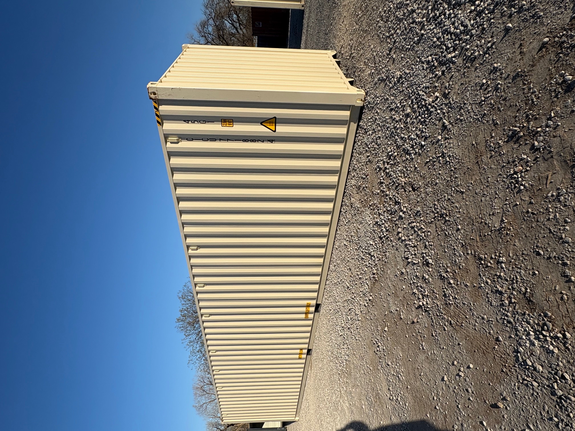 Rear corner view of the product